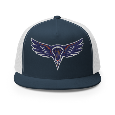 Oakville Hawks Trucker hats (flat brim)