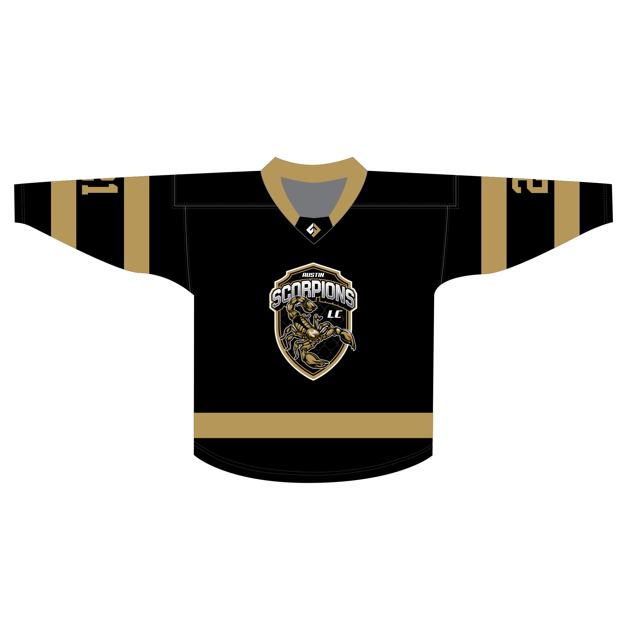 Austin Scorpions - Black Jersey