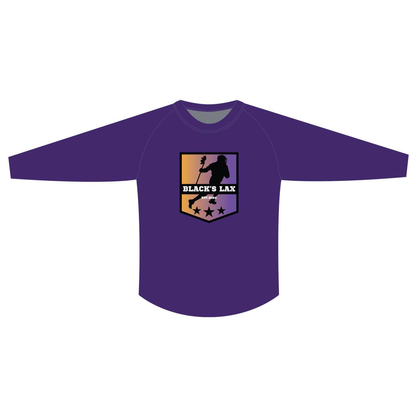 Blacks Lax - Long Sleeve Performance Shirt