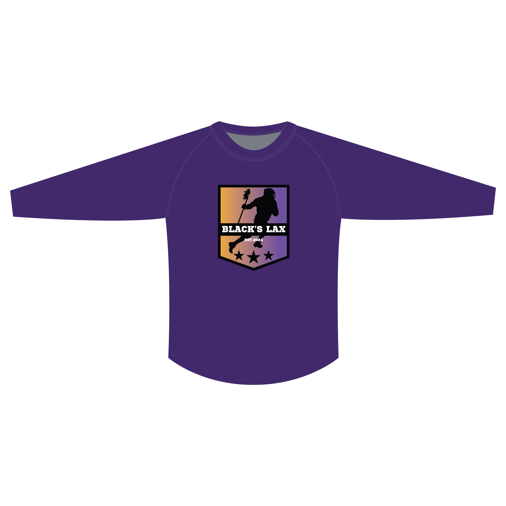 Blacks Lax - Long Sleeve Performance Shirt