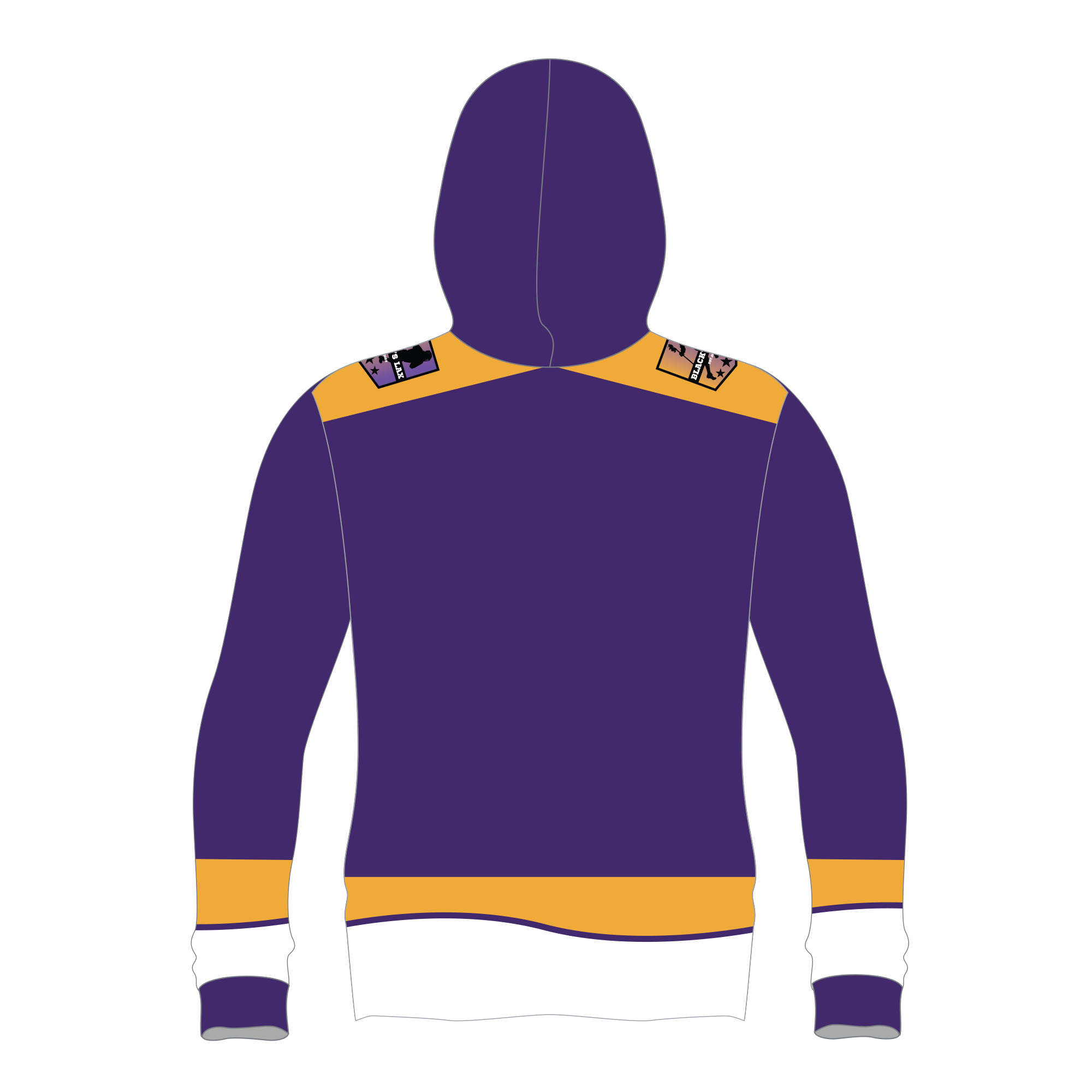 Blacks Lax Sublimated Hoodie