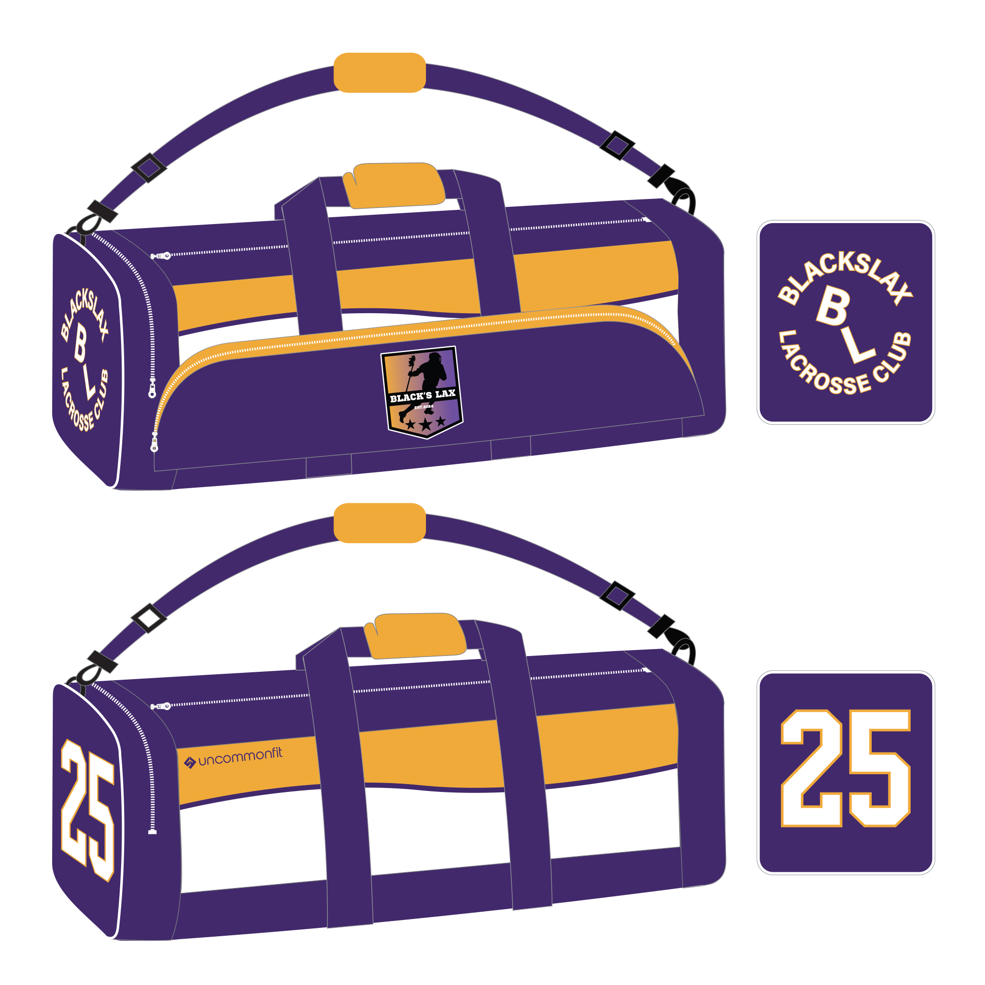 Blacks Lax Traveller' Equipment Bag (holds 2 Sticks)