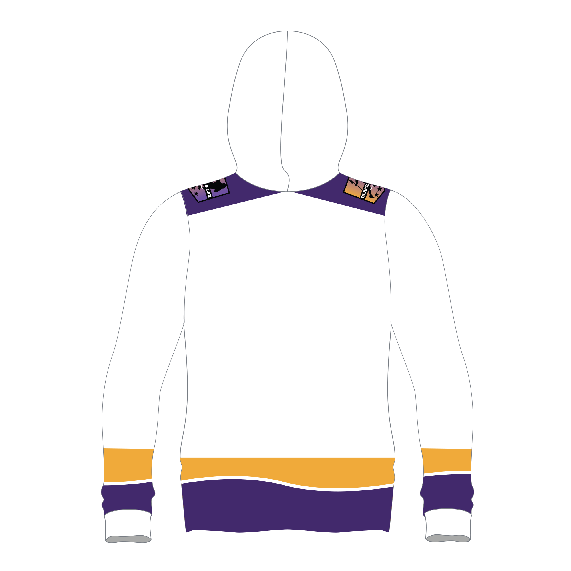 Blacks Lax Sublimated Hoodie