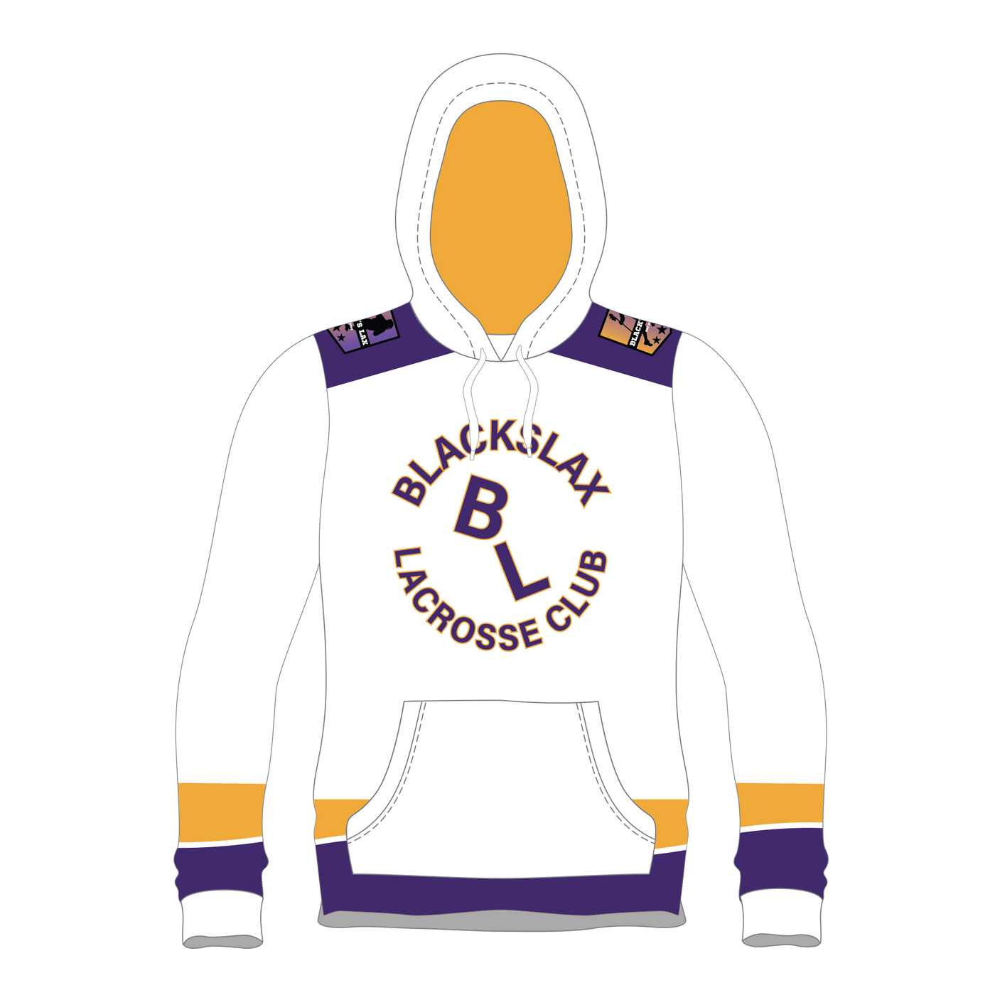 Blacks Lax Sublimated Hoodie