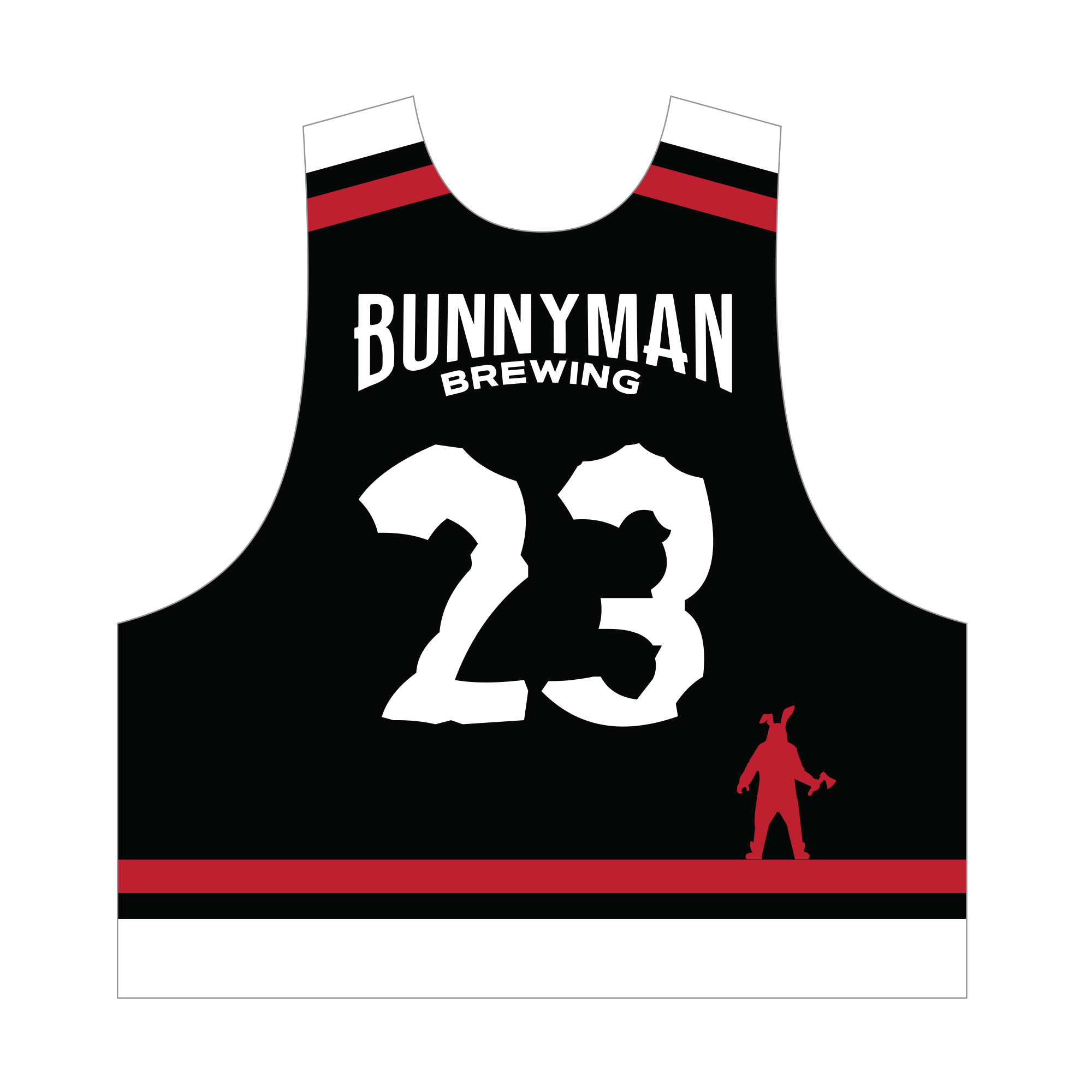 Bunnyman Lacrosse Pinnie