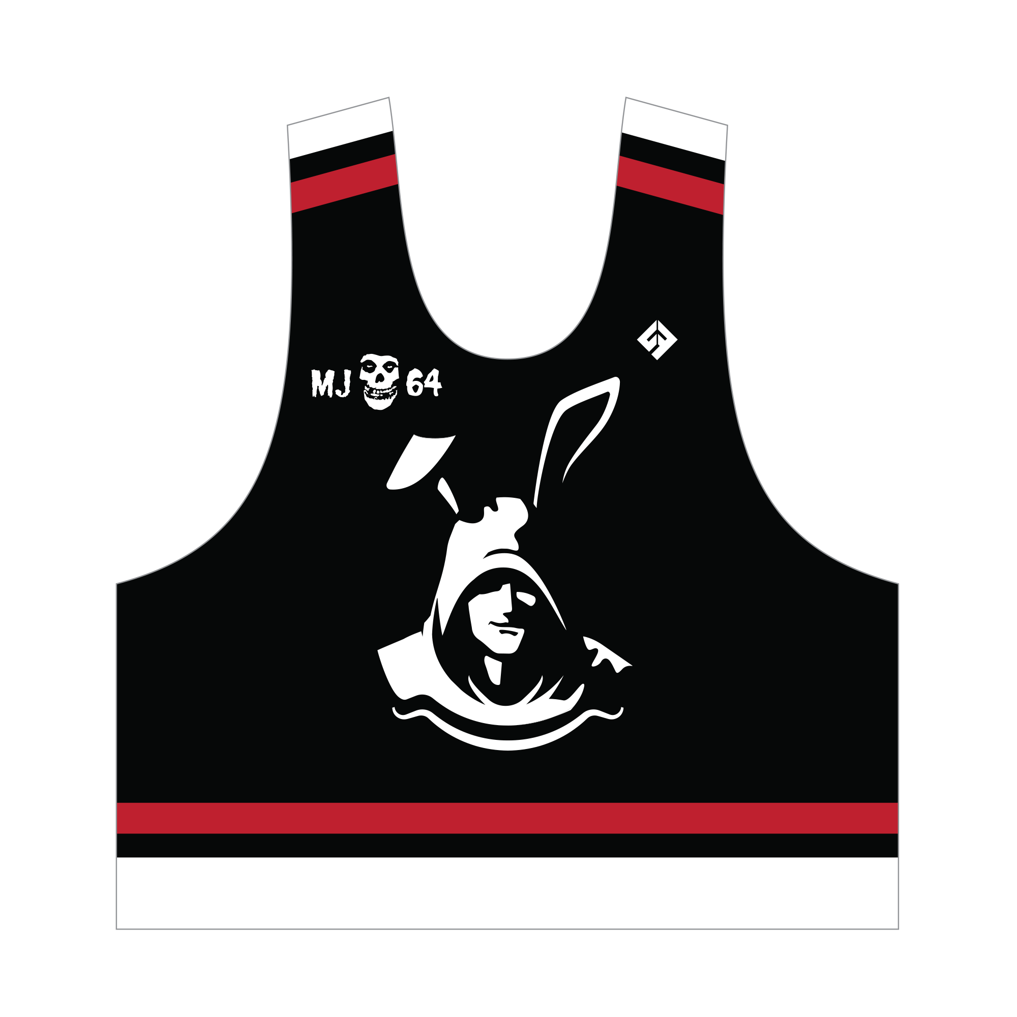 Bunnyman Lacrosse Pinnie
