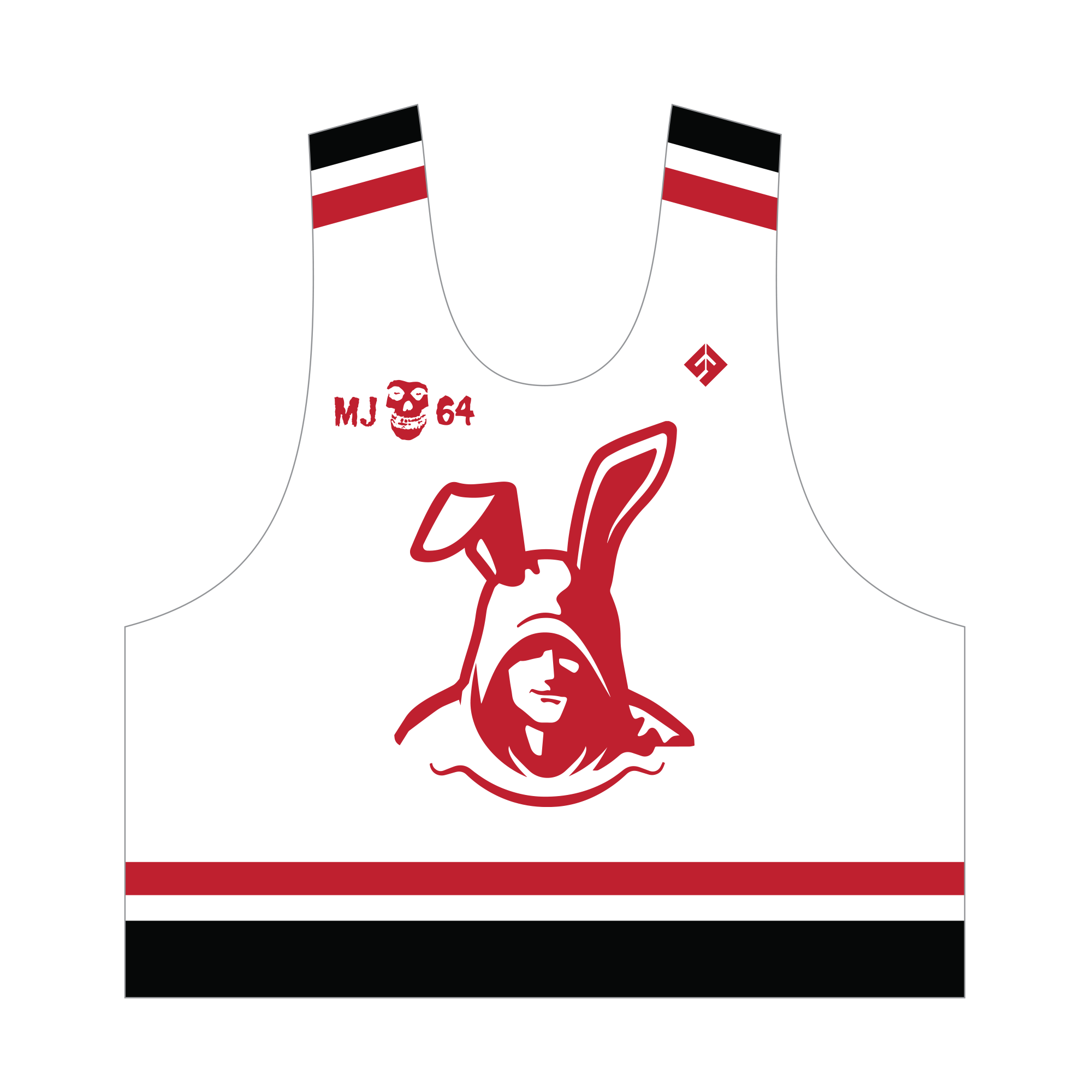Bunnyman Lacrosse Pinnie