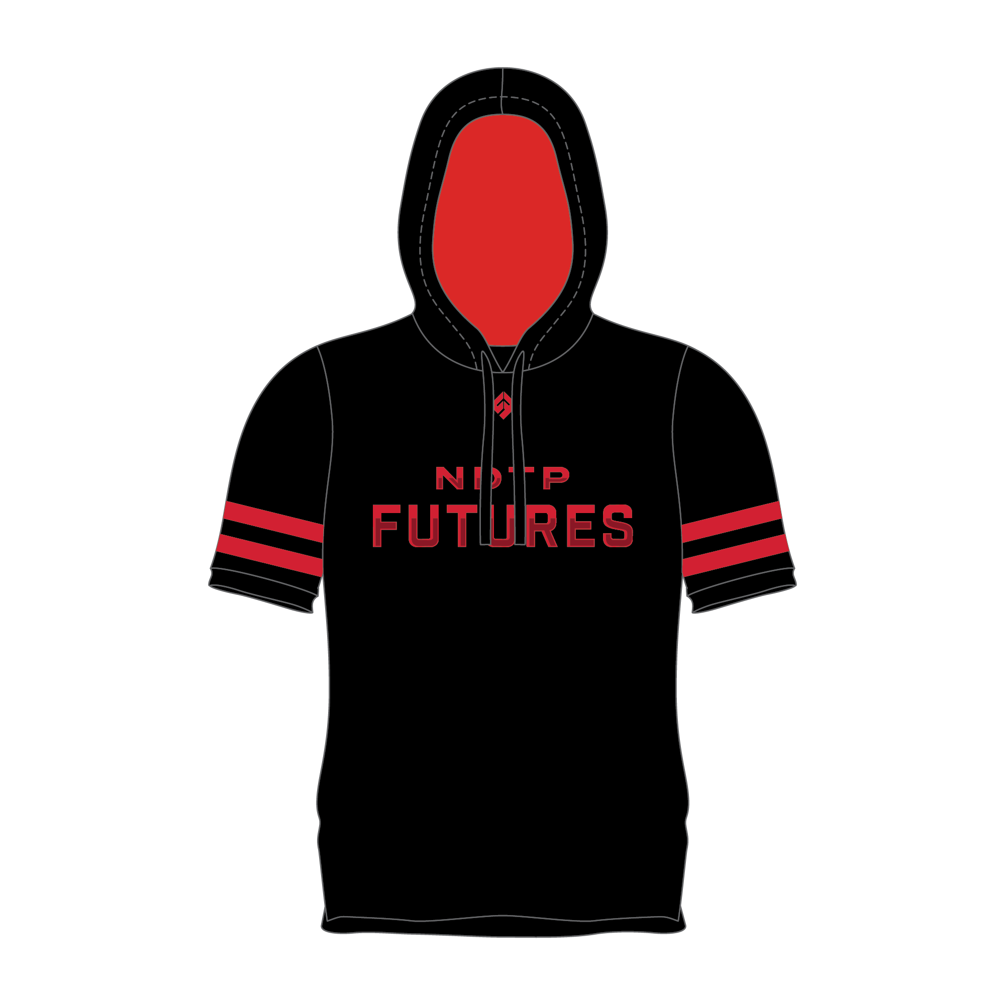 NDTP Futures - Short Sleeve Hooded Shooter