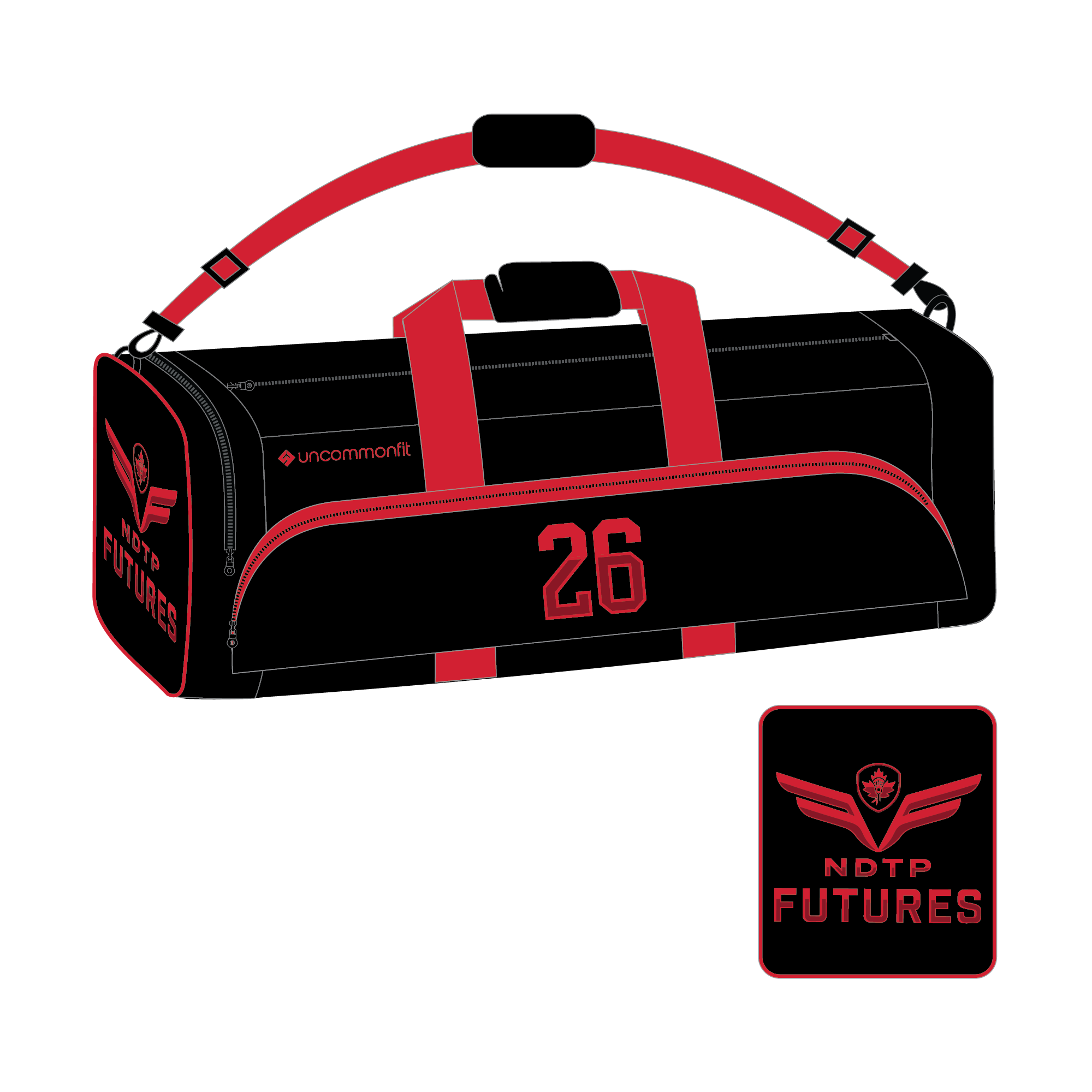NDTP Futures Traveller' Equipment Bag