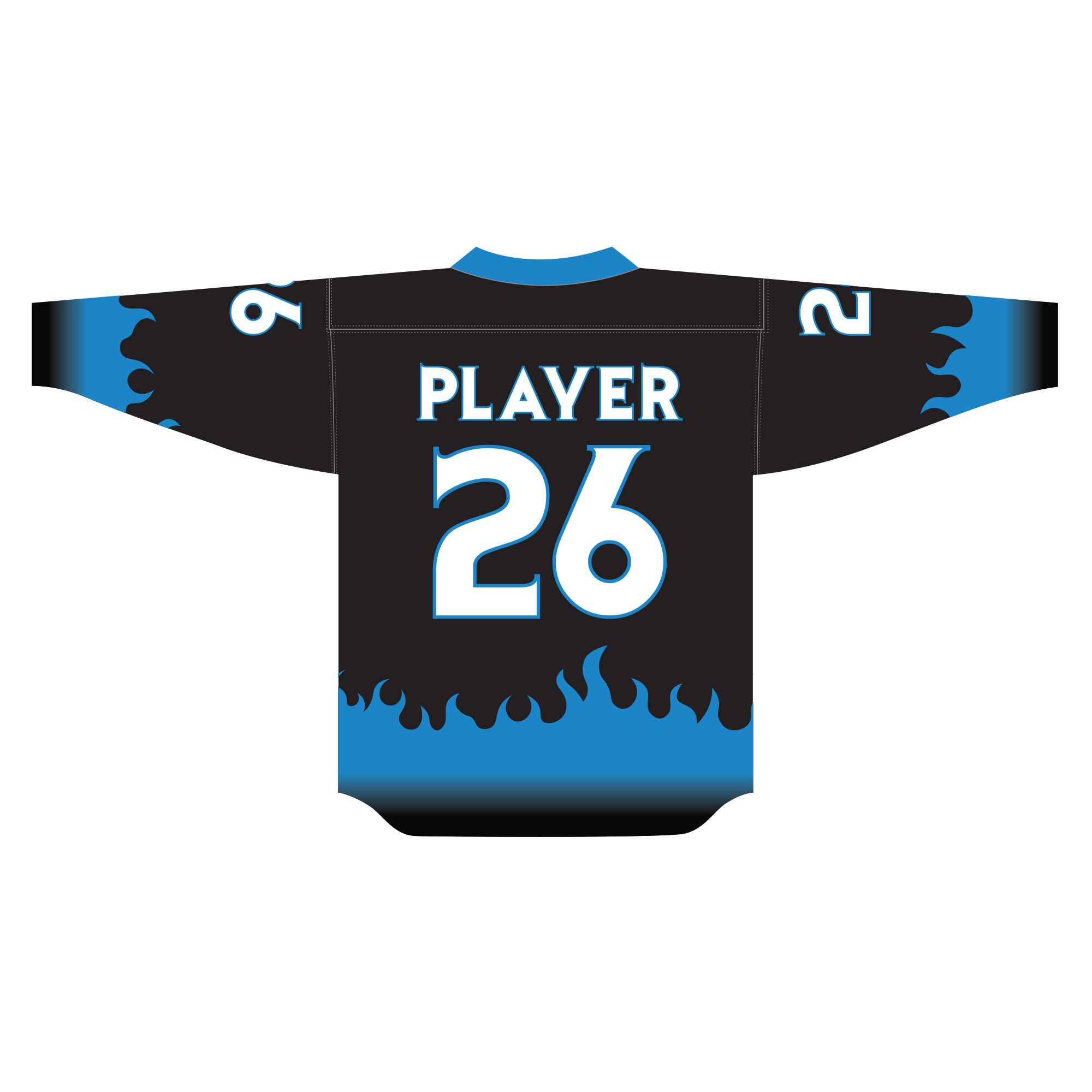 Reversible Carolina Crossbones Lacrosse Jersey