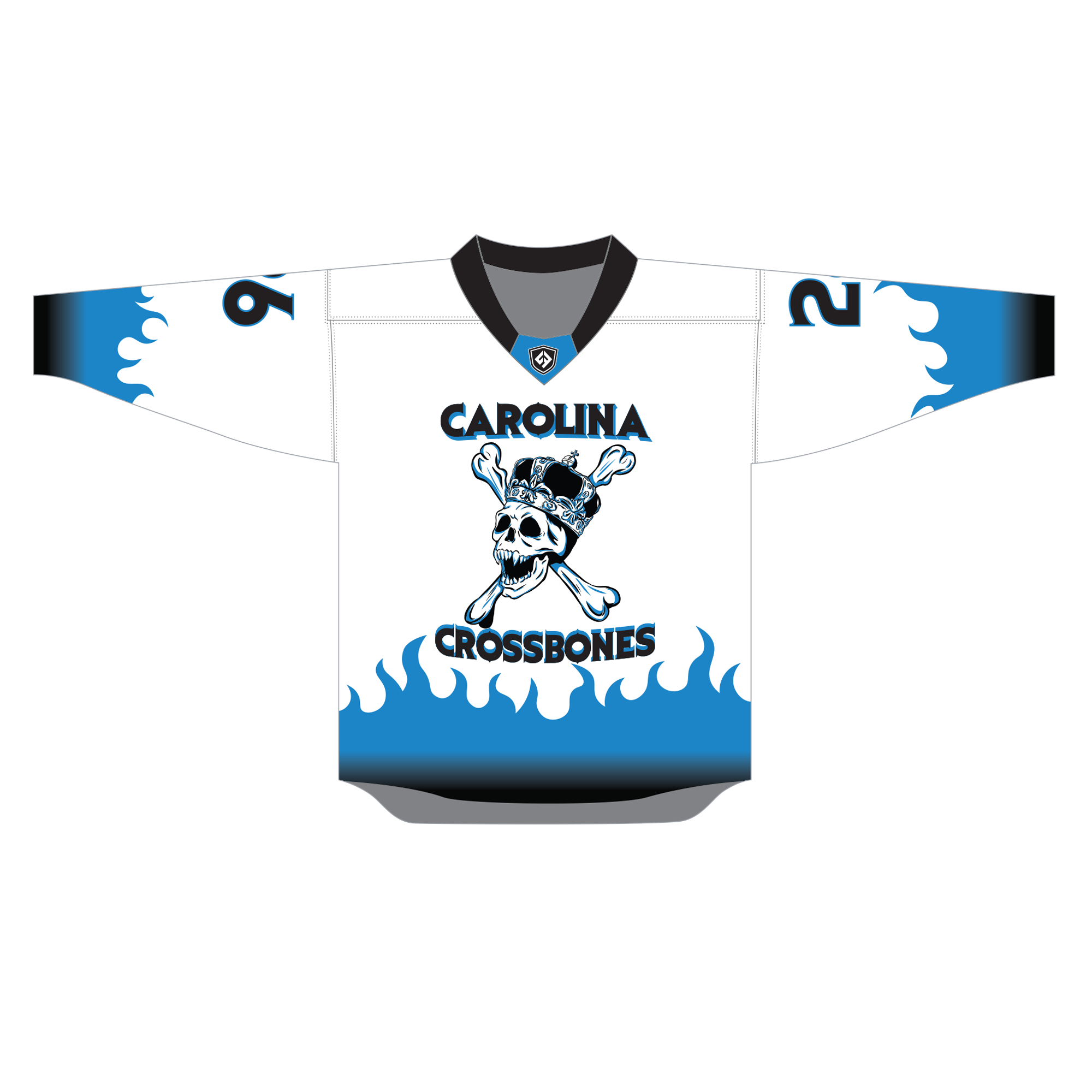Reversible Carolina Crossbones Lacrosse Jersey