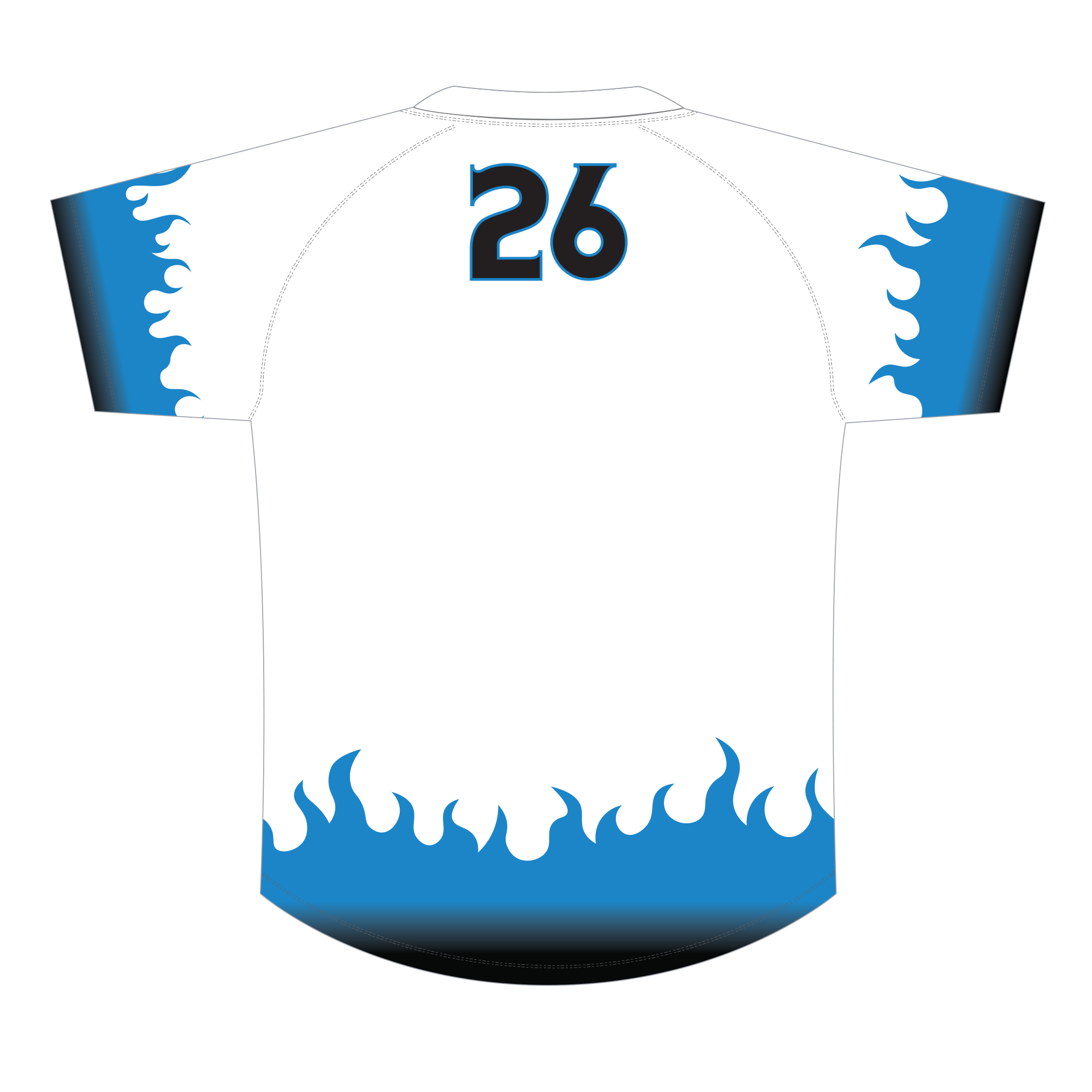 Carolina Crossbones Short Sleeve Performance Shirt