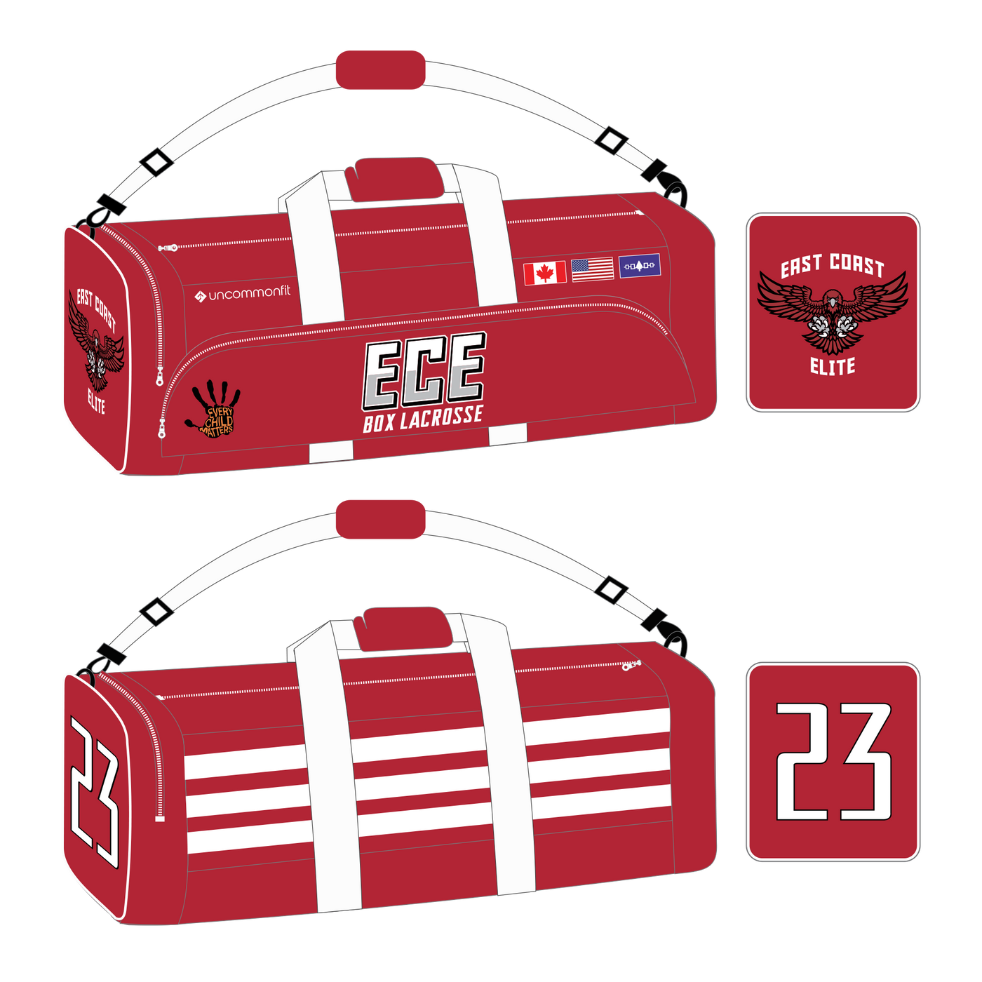 ECE Traveler' Equipment Bag (holds 2 Sticks)