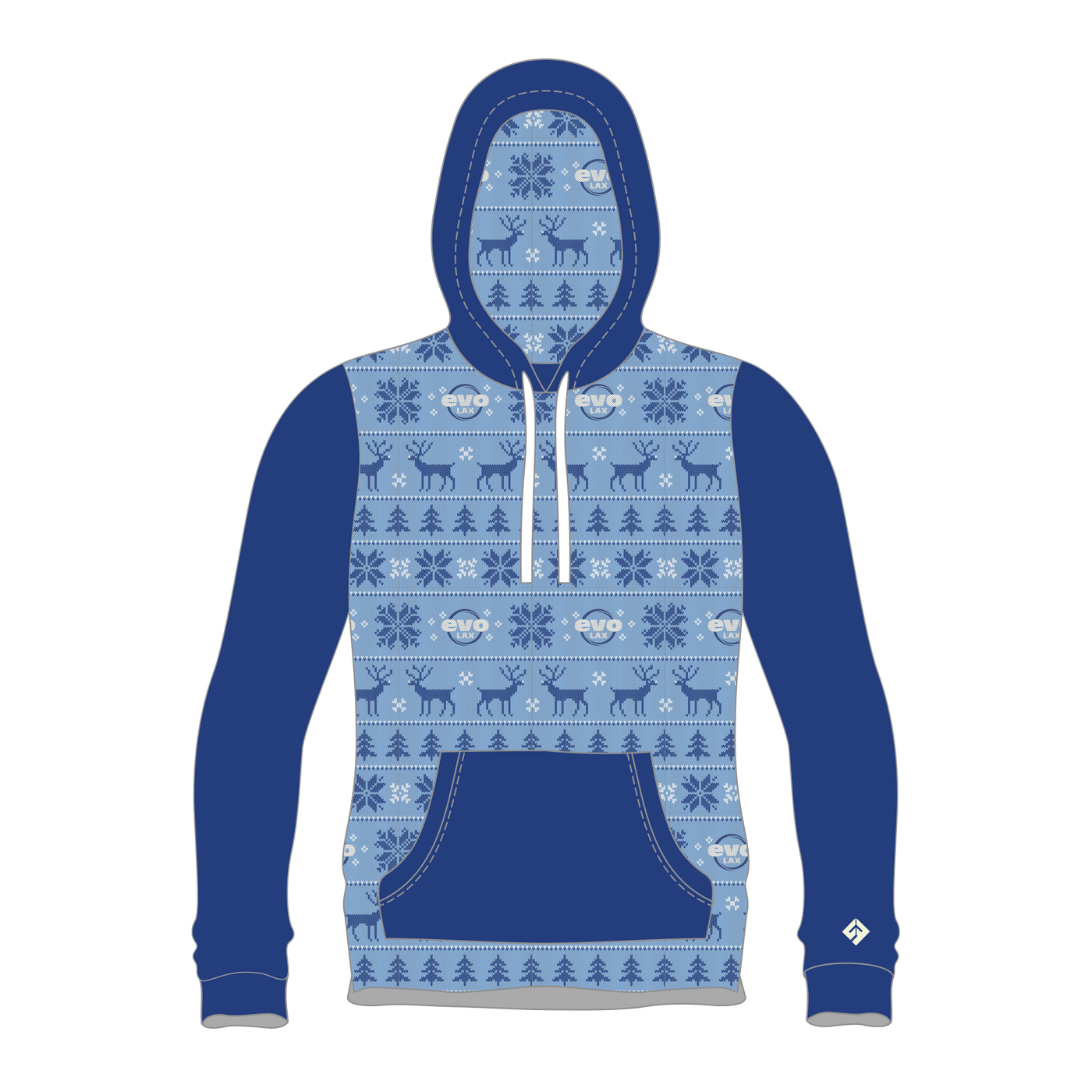 Evo Lax Xmas Sublimated Hoodie