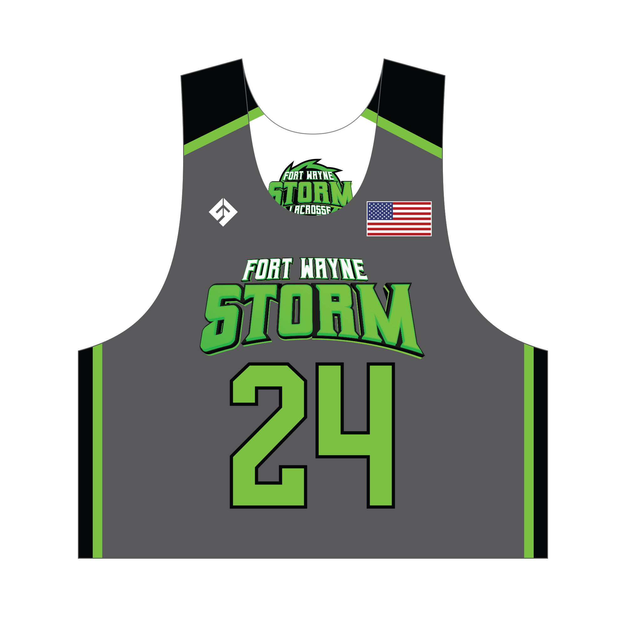 Uncommon Fit Fort Wayne - Pinnies | box lacrosse uniforms | Uncommon Fit