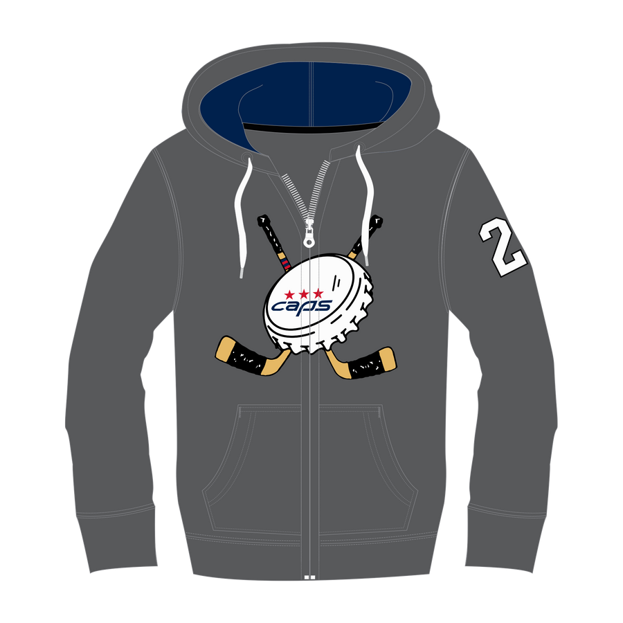 Caps Sublimated Zip Hoodie