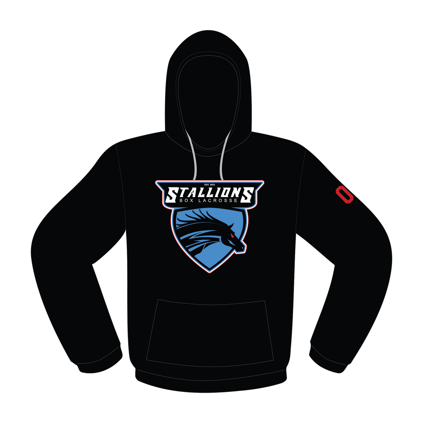 Stallions Hoodie - UcFit Fleece Hoodie.