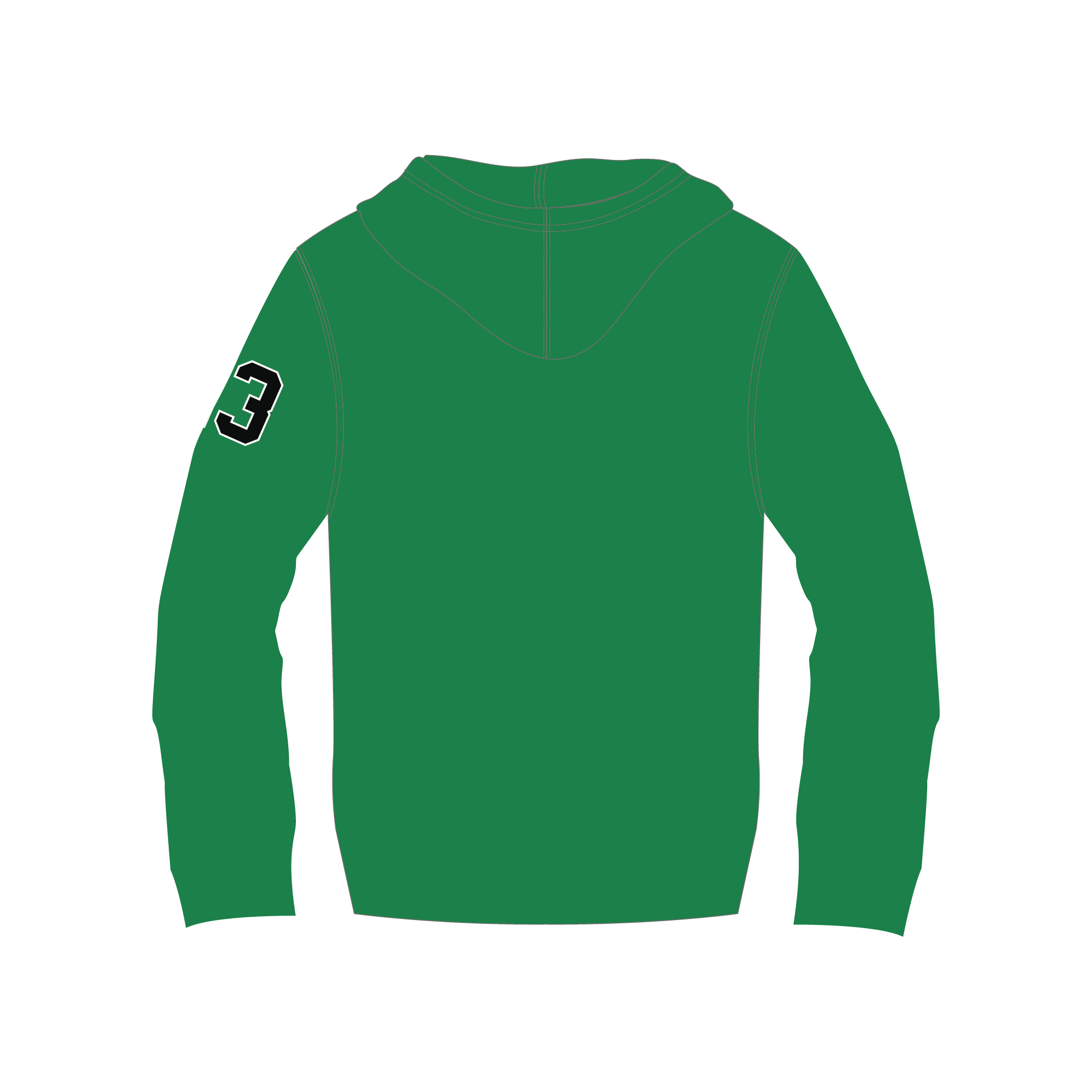 Leprechauns - Hooded Long Sleeve Shooter