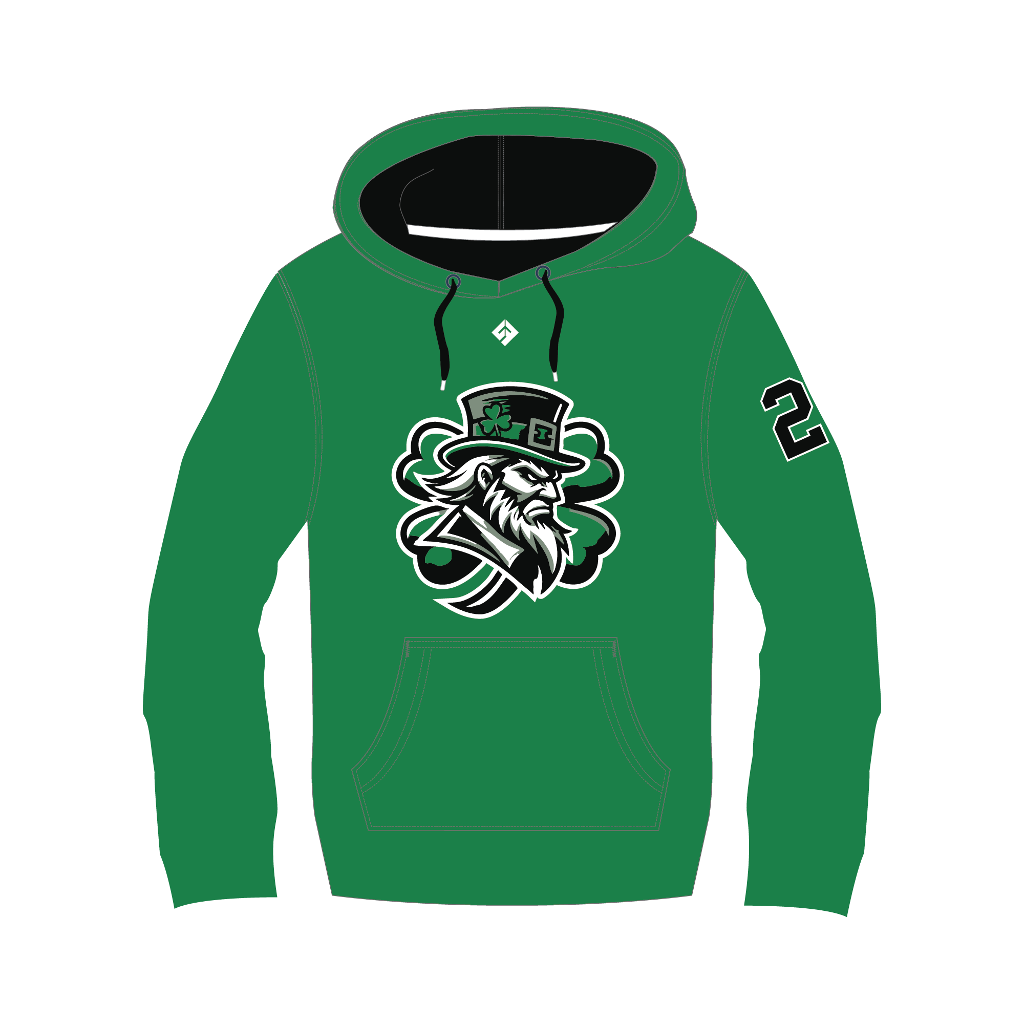 Leprechauns - Hooded Long Sleeve Shooter