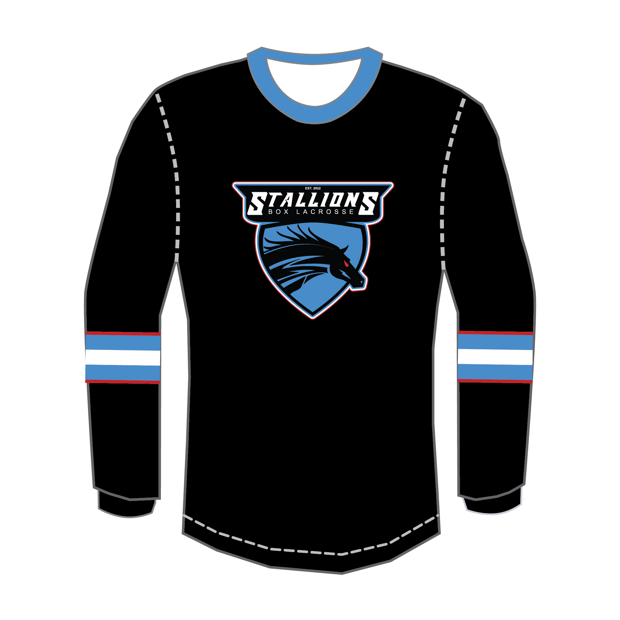 Stallions - Long Sleeve Performance Shirt