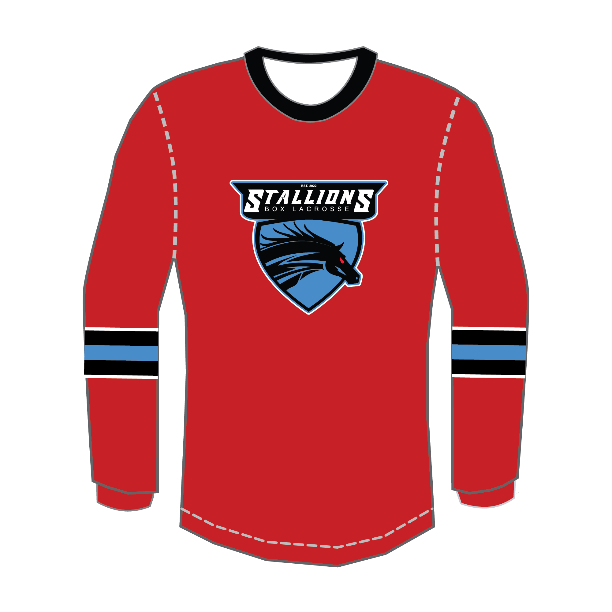 Stallions - Long Sleeve Performance Shirt