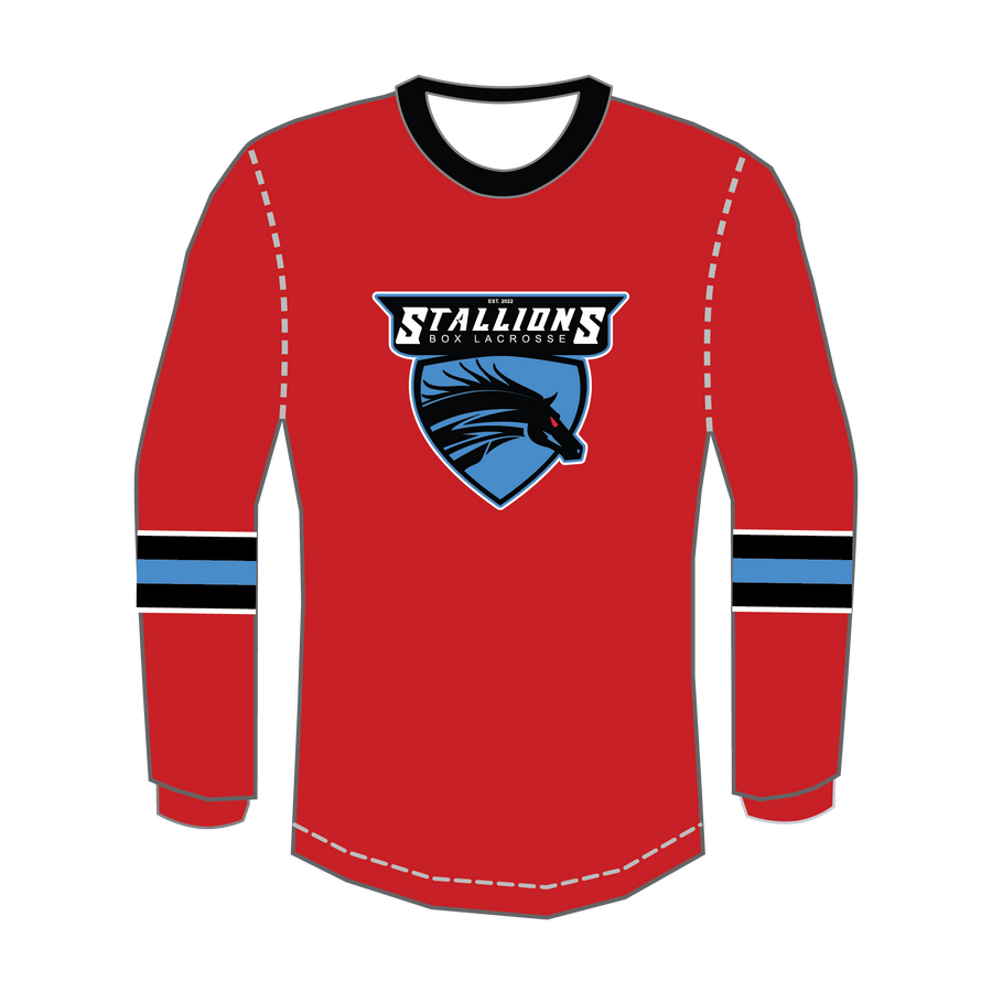 Stallions - Long Sleeve Performance Shirt