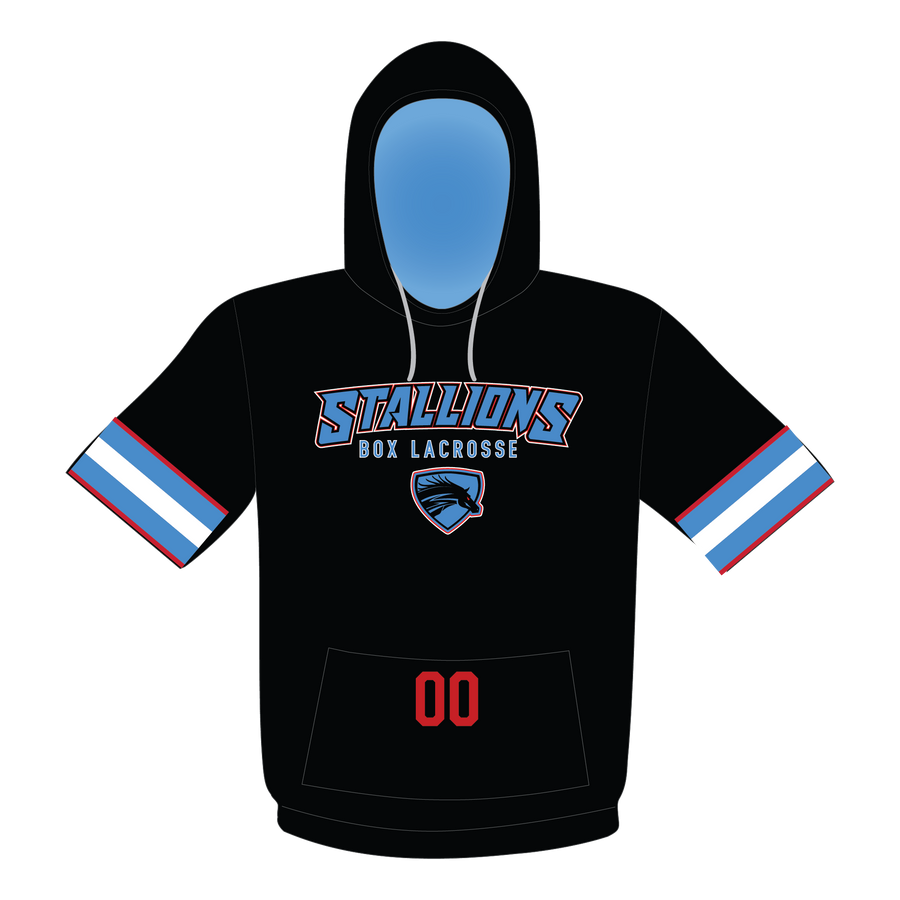 Stallions- Short Sleeve Hooded Shooter