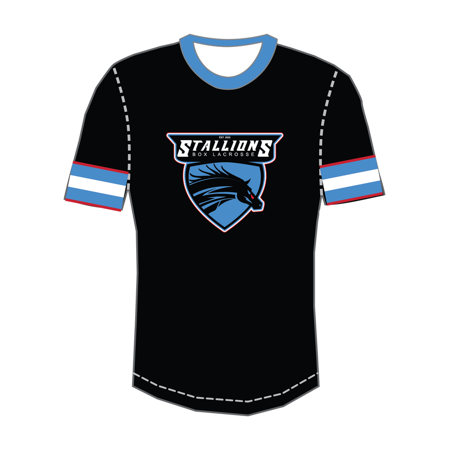 Stallions- Short Sleeve Performance Shirt