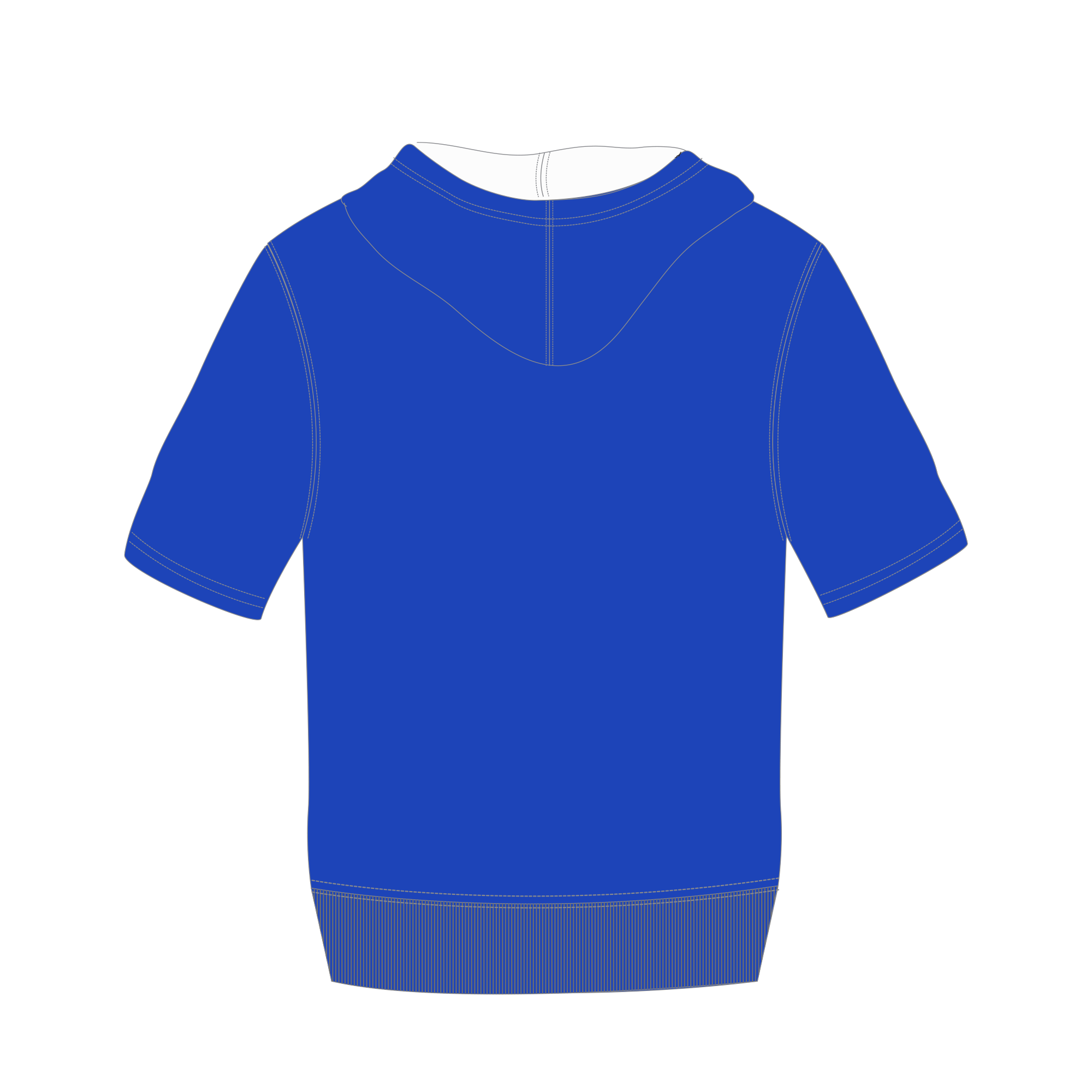 Italia  - UcFit Short Sleeve Hoodie French Terry Hoodie.