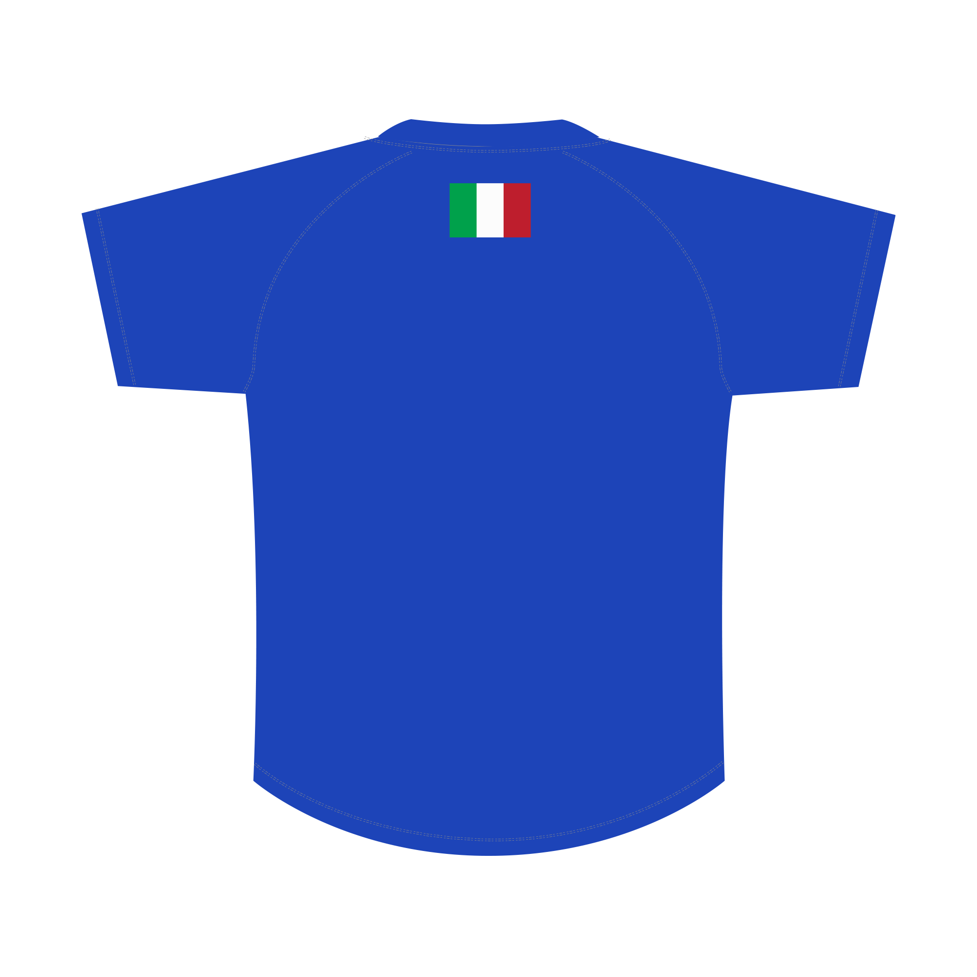 Italia Short Sleeve Performance Shirt