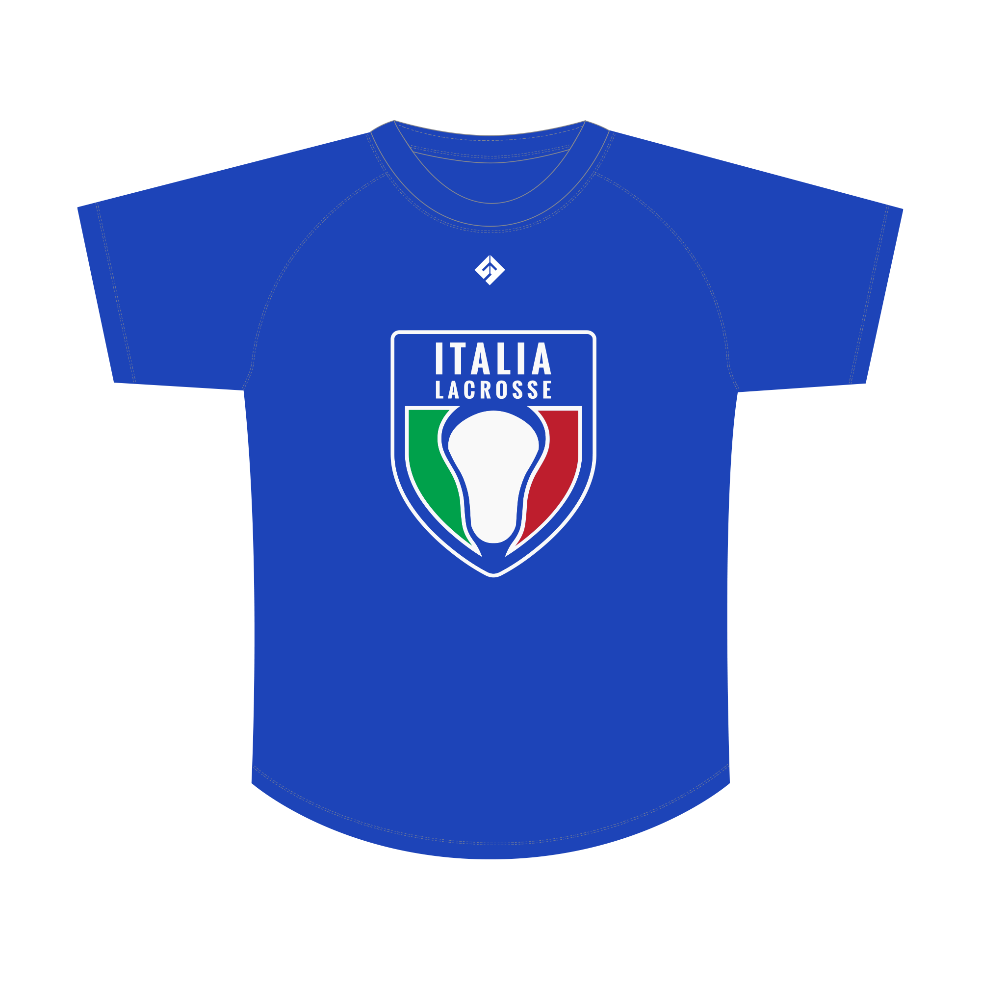 Italia Short Sleeve Performance Shirt