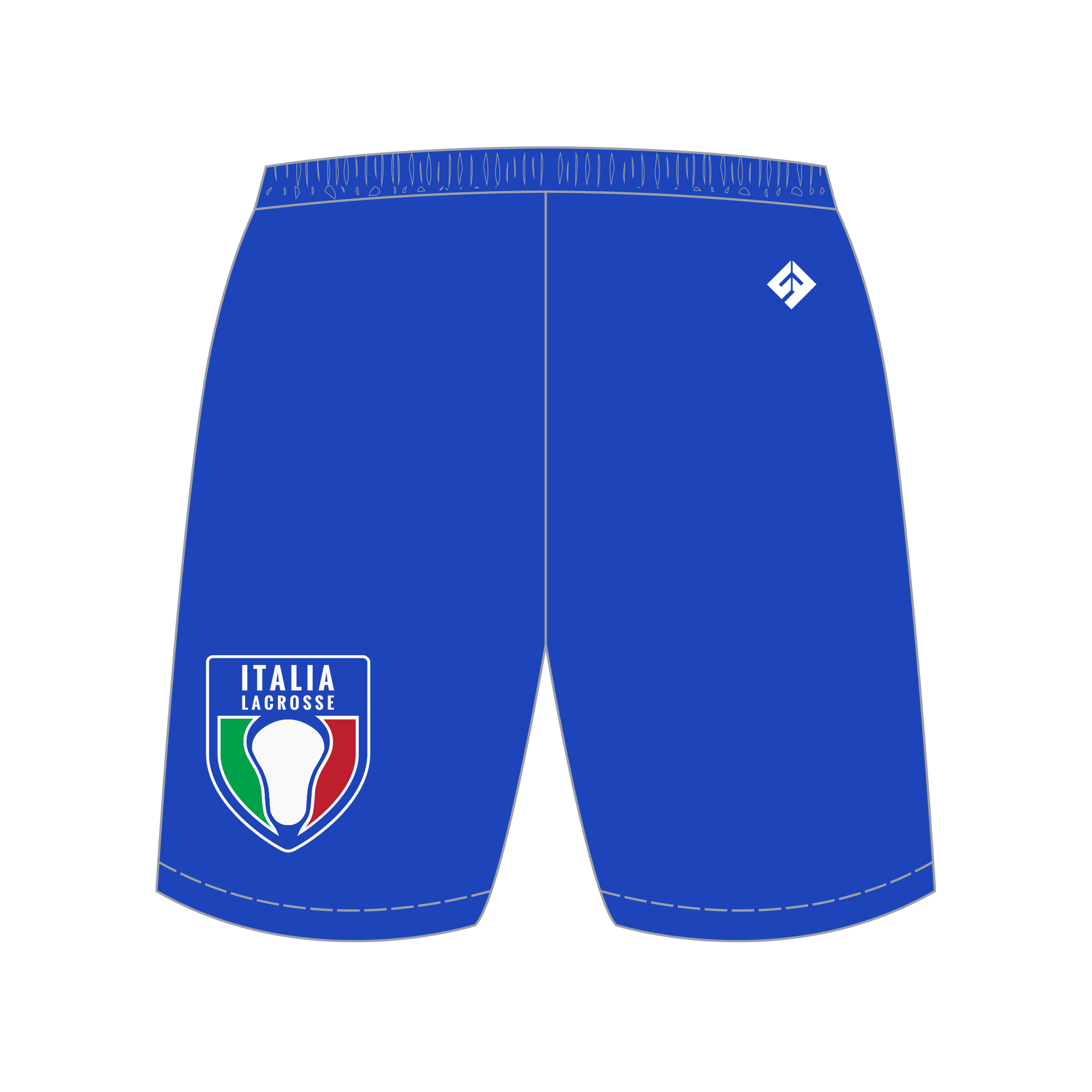 Italia Game Lacrosse Shorts 5.5 " Inseam