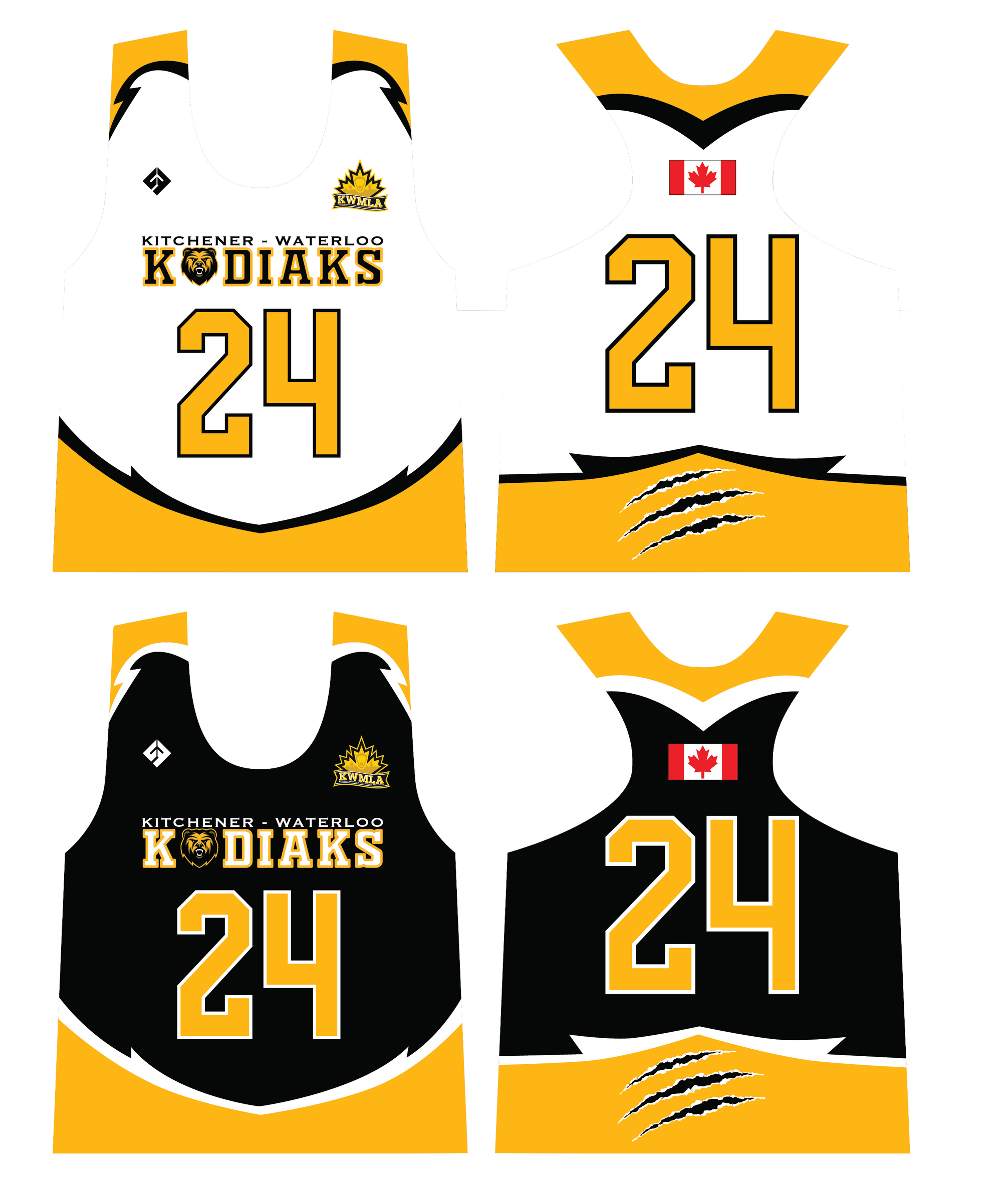 Kitchner Waterloo Kodiaks - Racerbacks