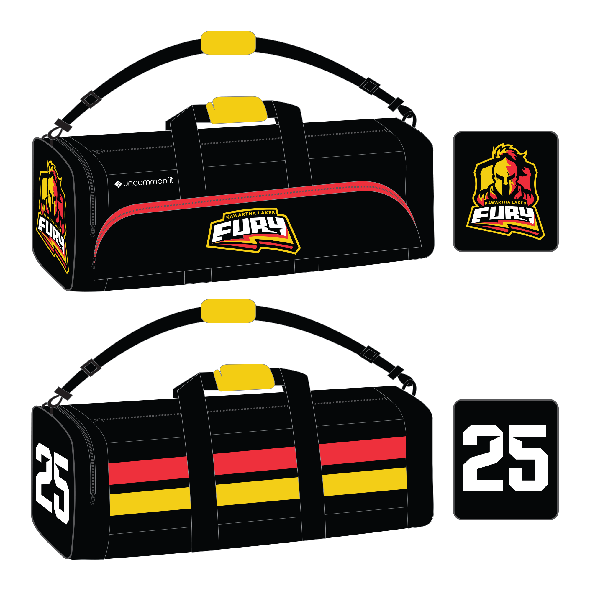 kawartha Fury Equipment Bag