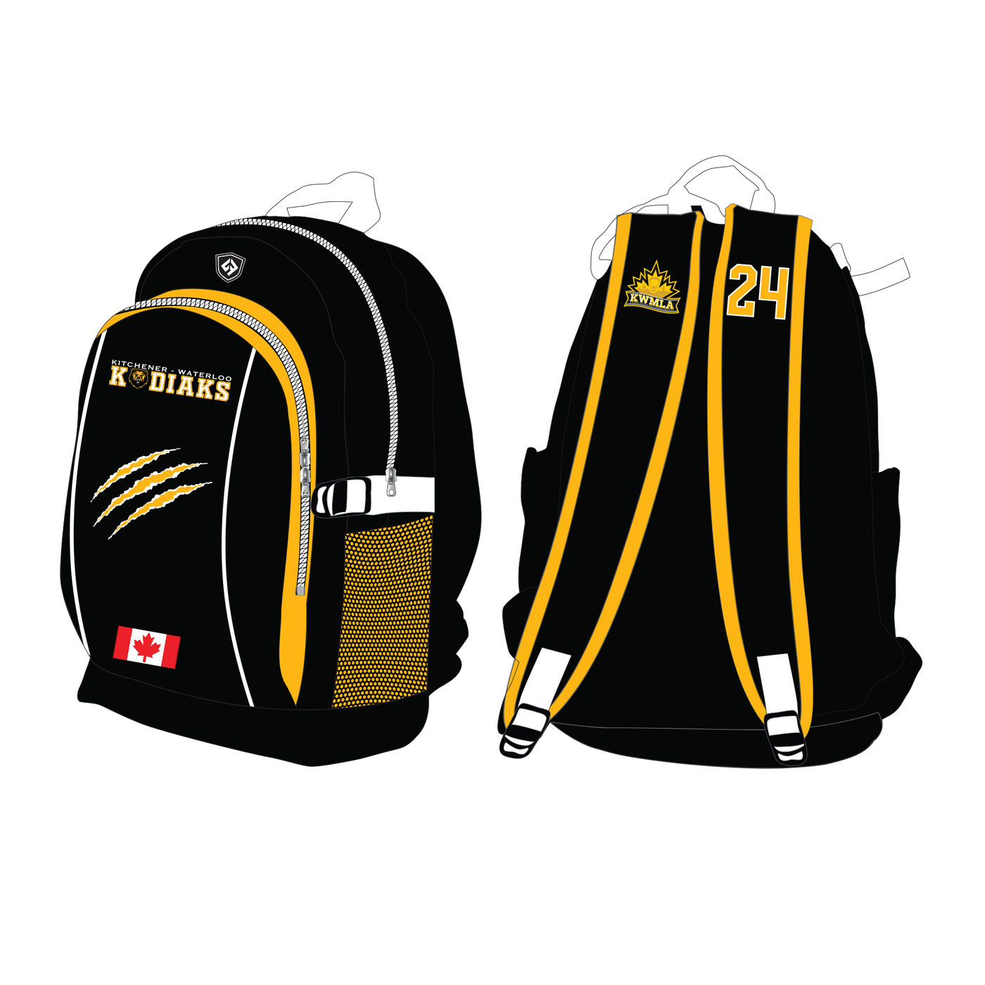 Kitchener Kodiaks Backpack