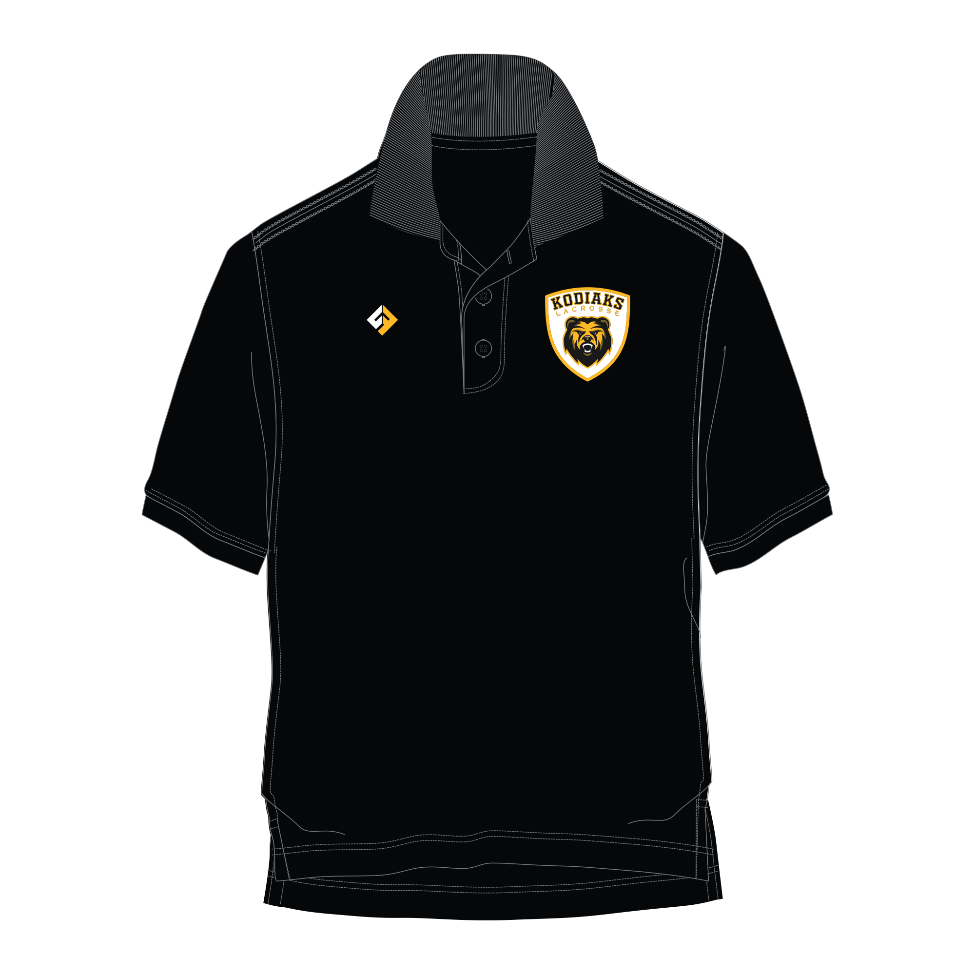 KW Kodiaks Players Polo