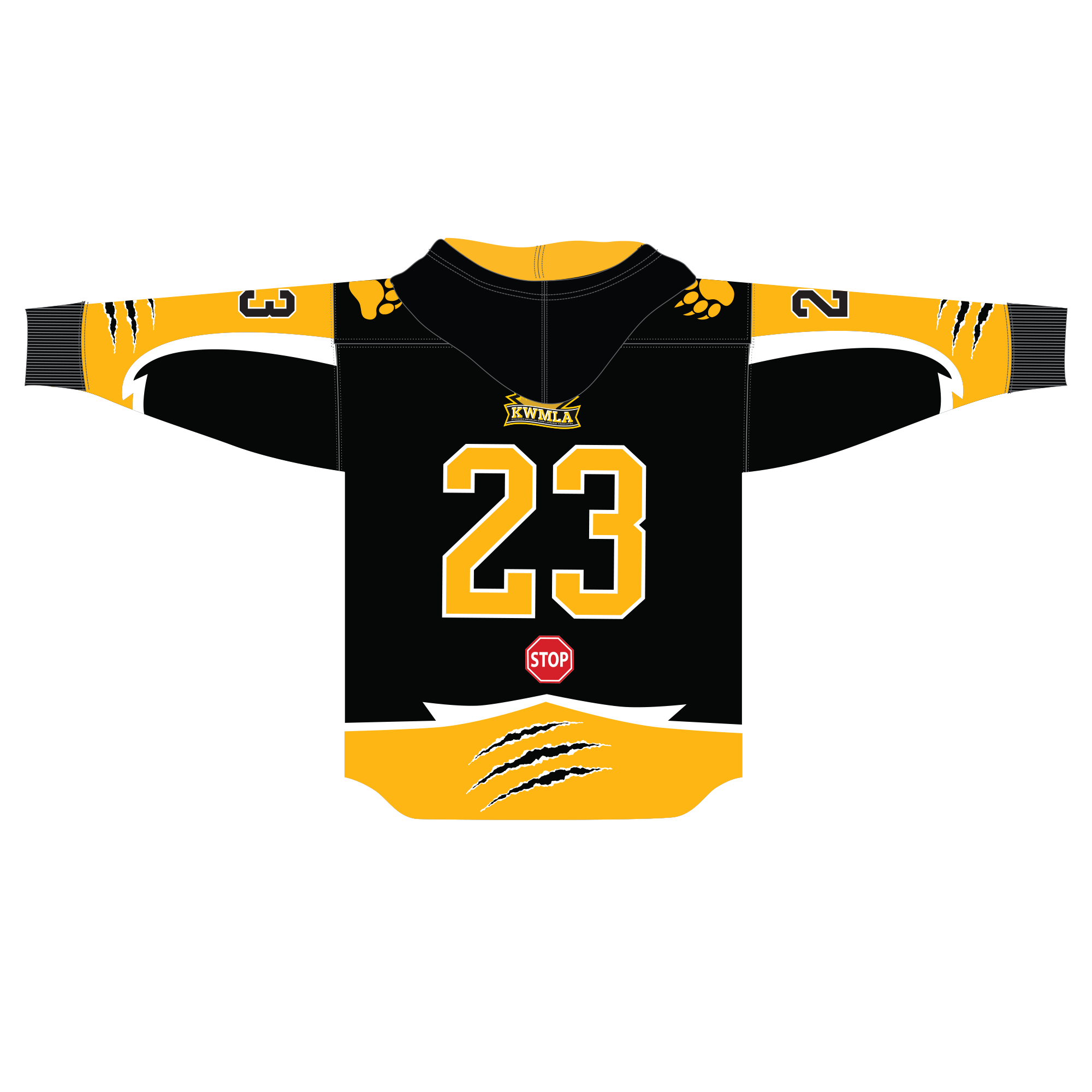 KW Kodiaks Sublimated Hoodie