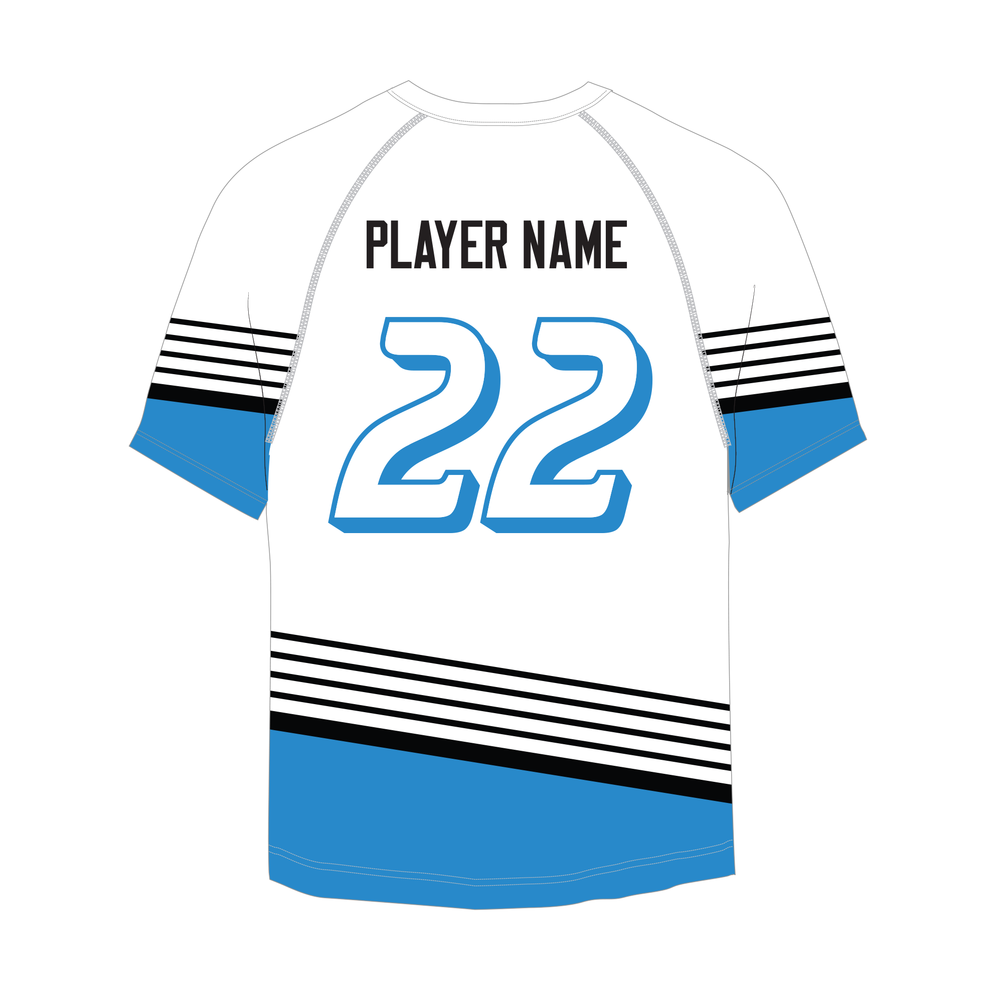 White L4 Short Sleeve Performance Shirt