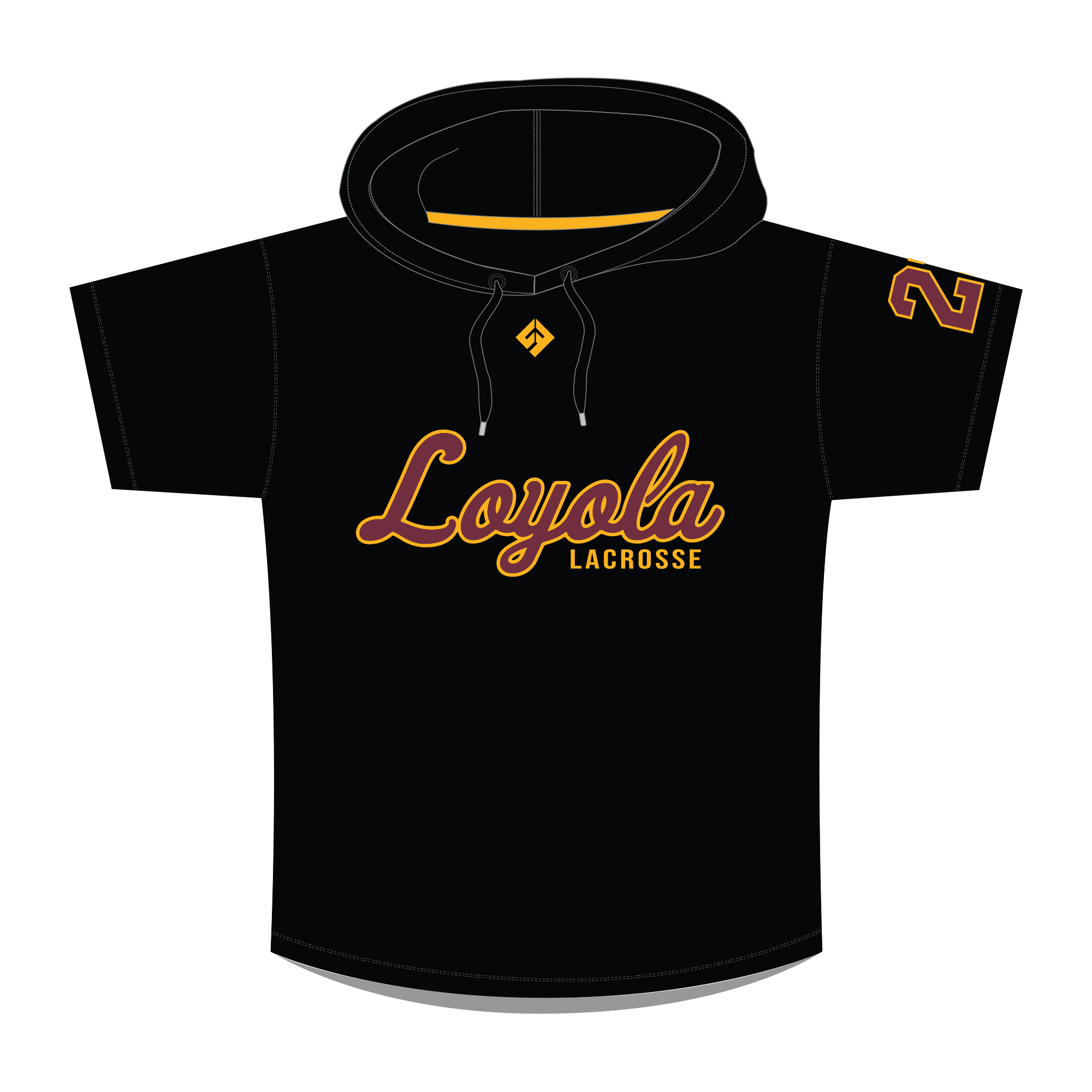 Loyola - Light Weight Hoodie - Sublimated