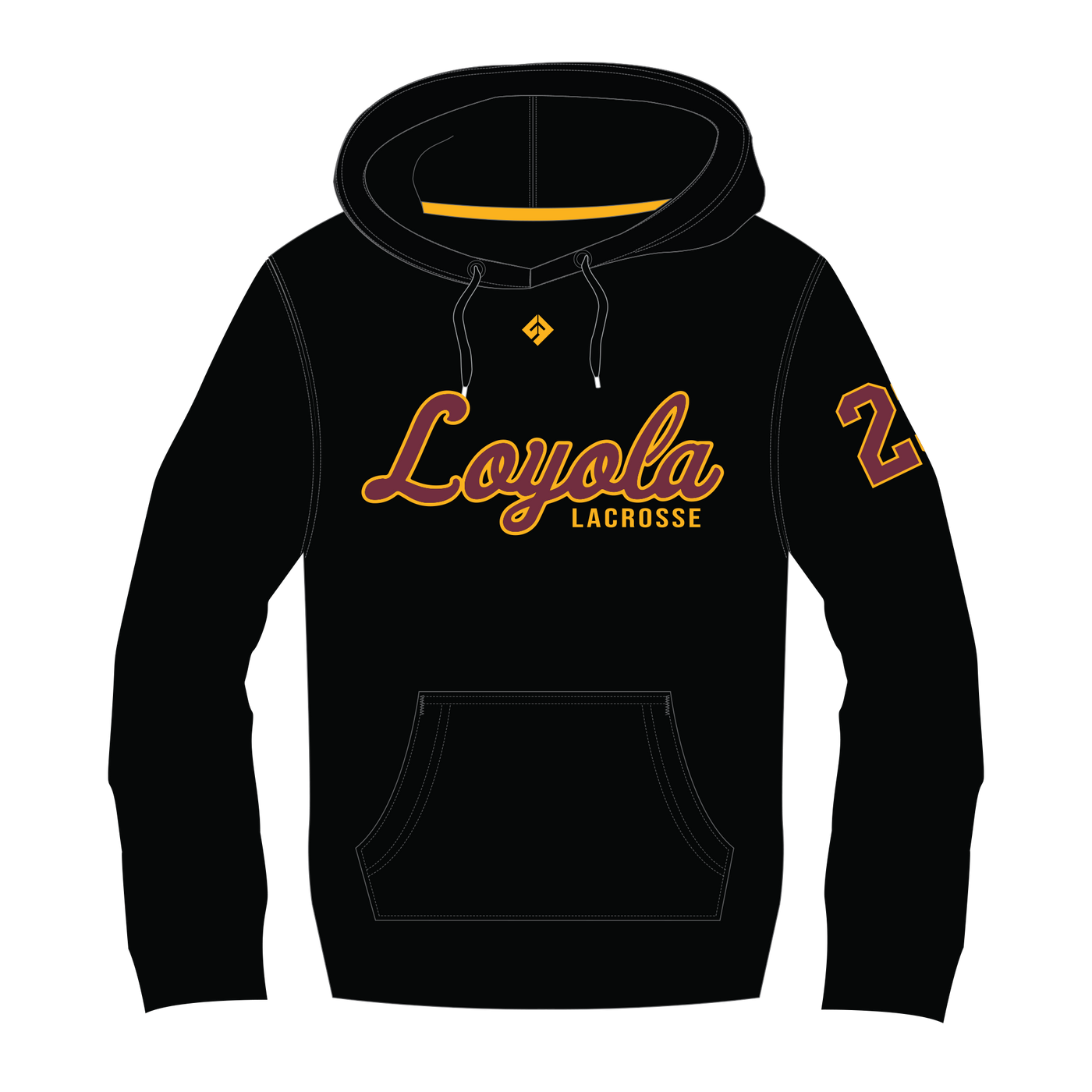 Loyola  - UcFit French Terry Hoodie.