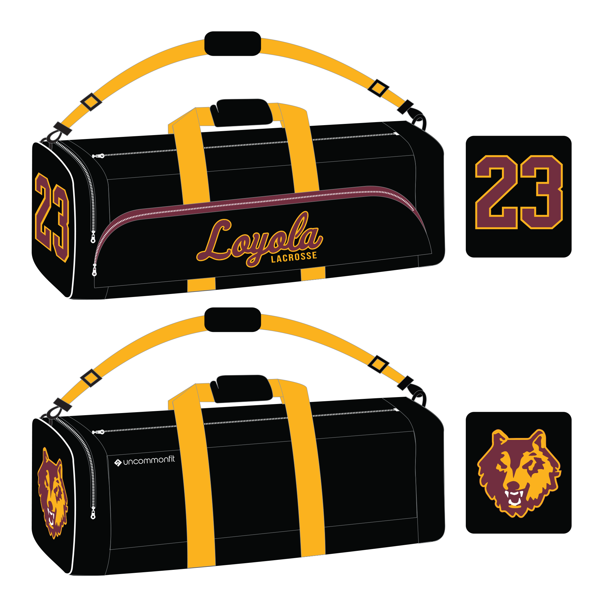 Loyola Traveler' Equipment Bag (holds 2 Sticks)