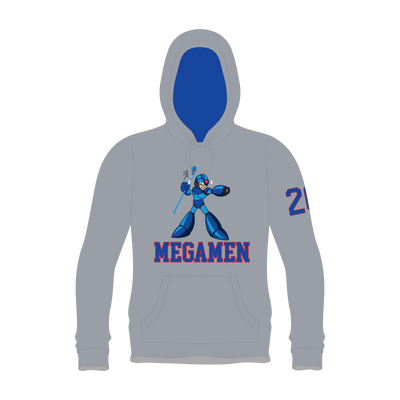 Megamen Long Sleeve Hooded Shooter