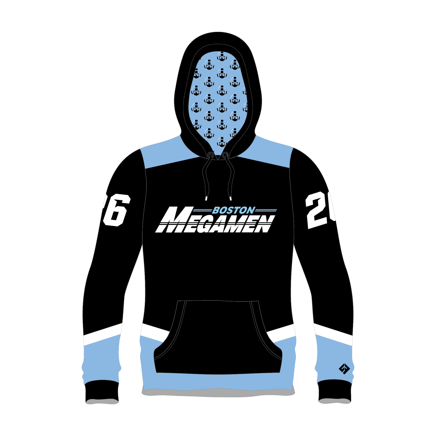 Megamen Sublimated Hoodie