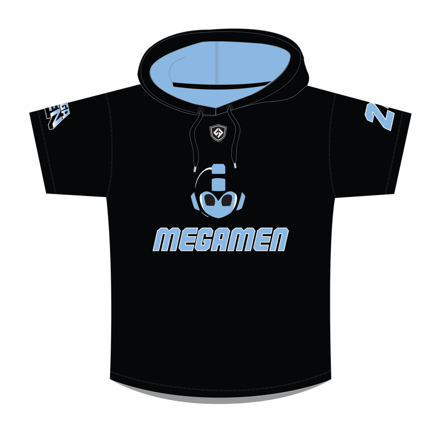 Megamen Short Sleeve Hooded Shooter