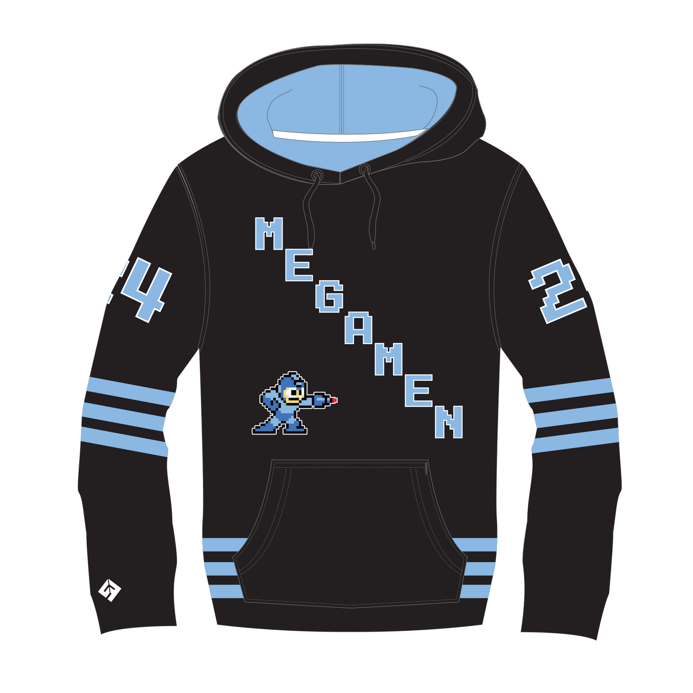 Megamen Sublimated Hoodie