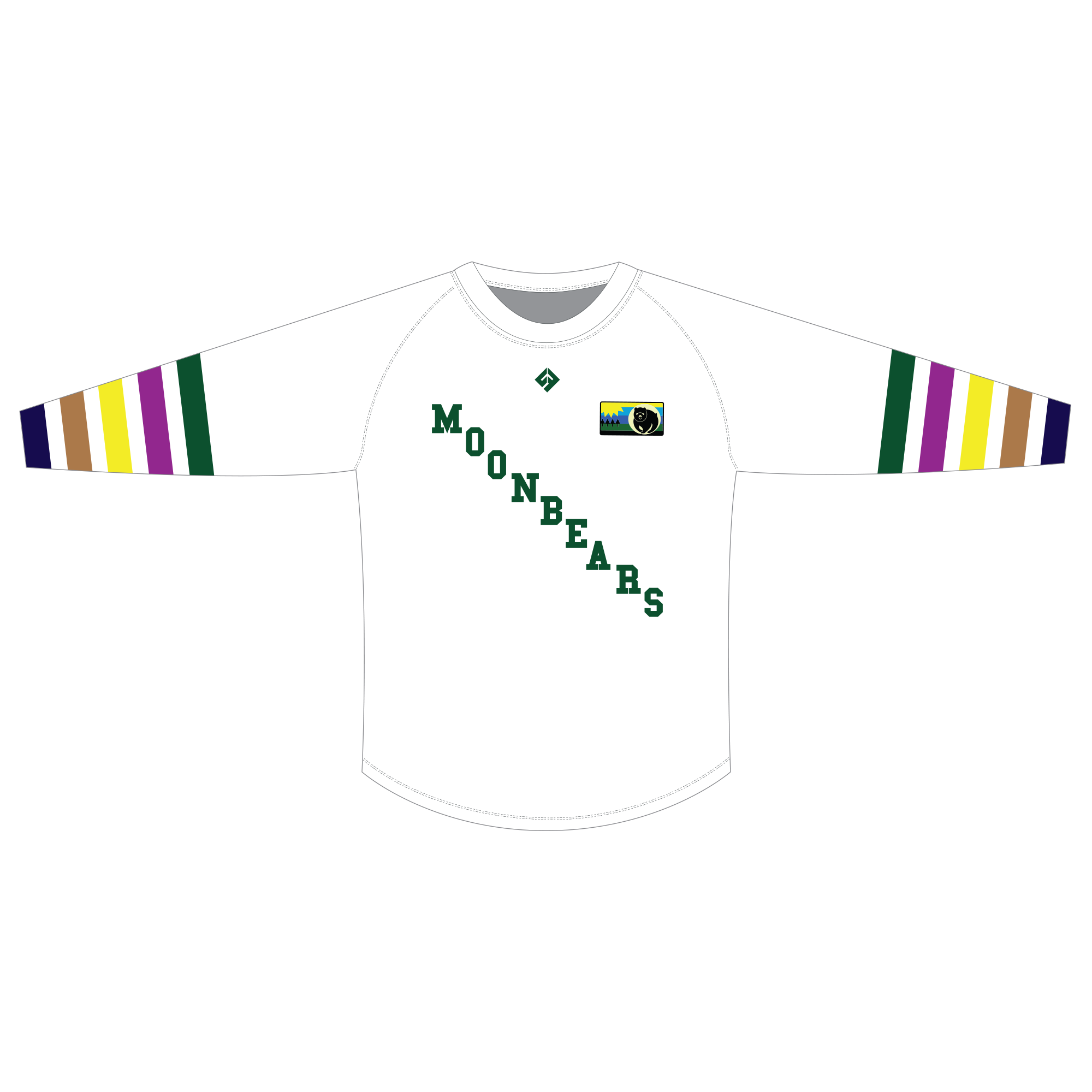 Moonbears Long Sleeve Performance Shirt