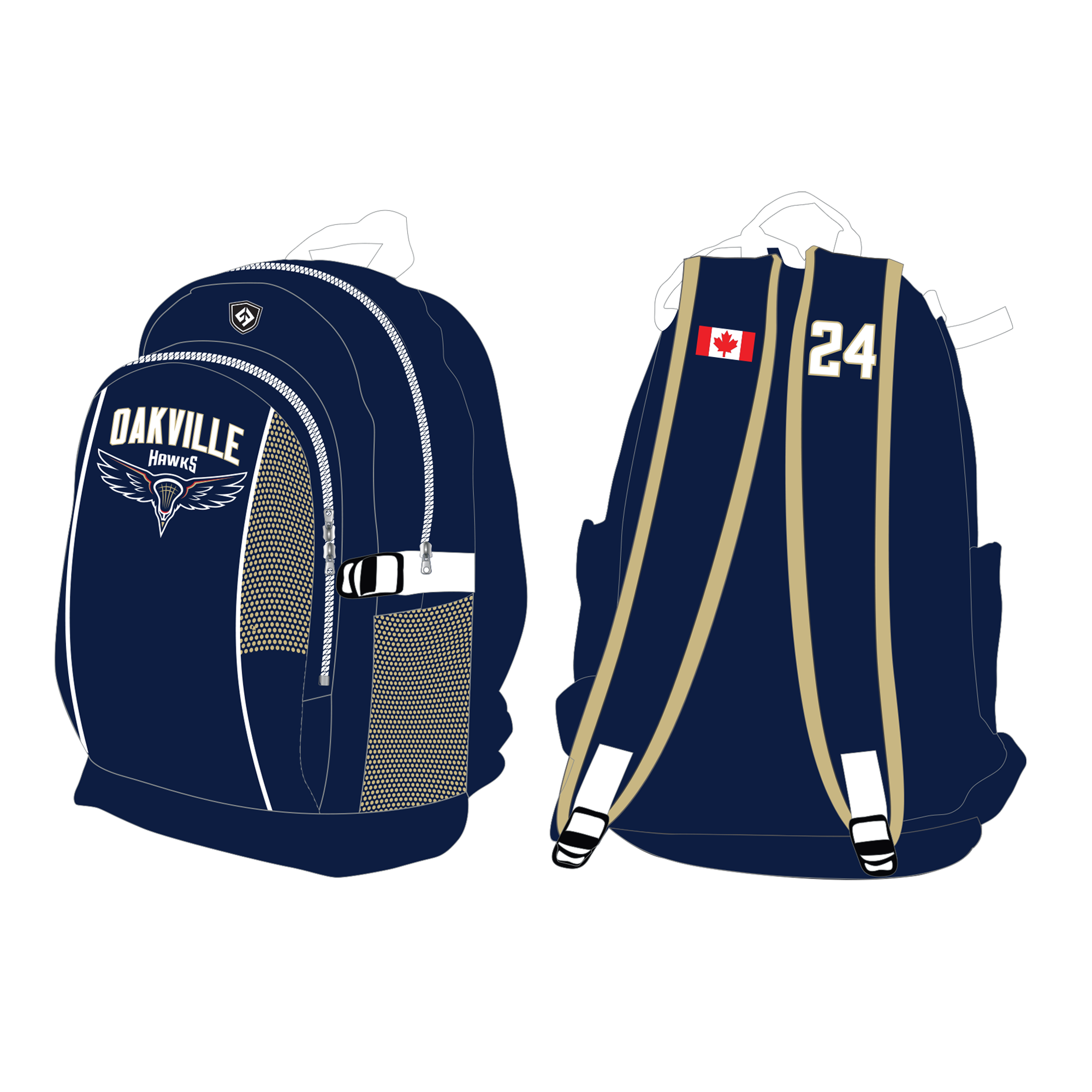 Oakville Hawks Backpack