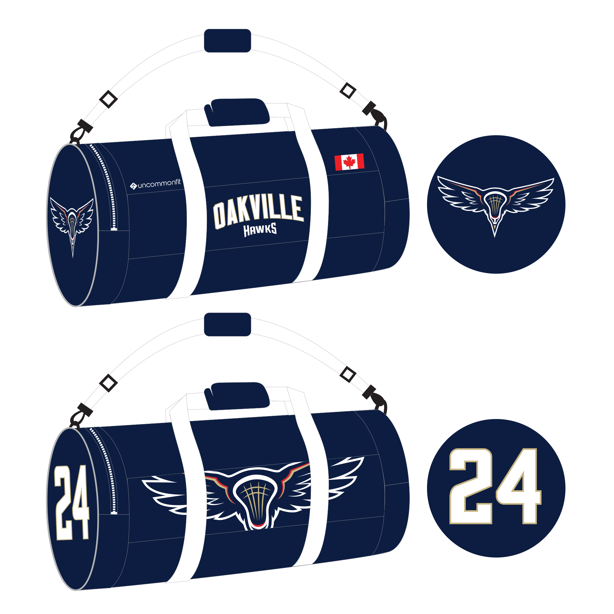 Oakville Hawks Equipment Bag