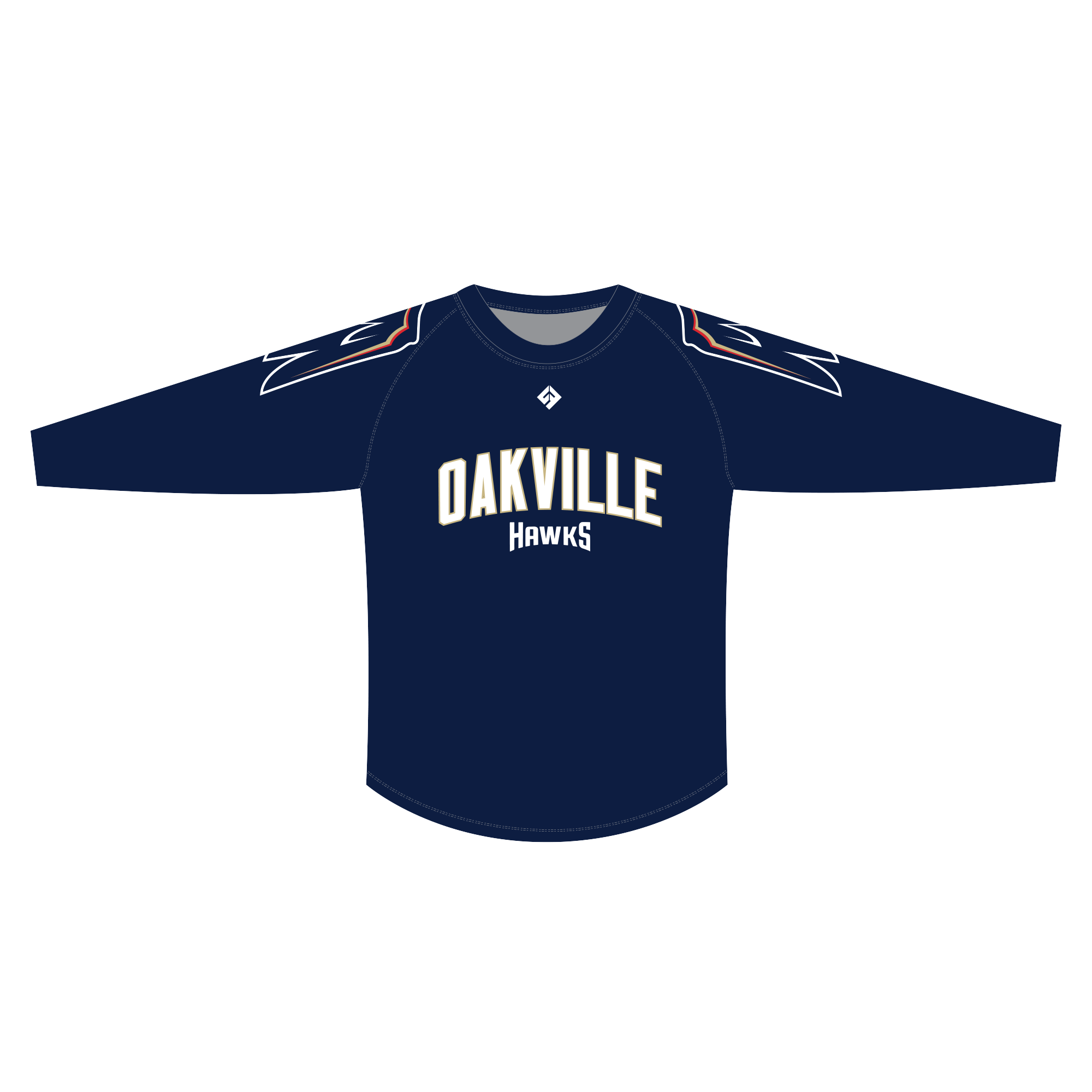 Oakville Hawks Long Sleeve Performance Shirt