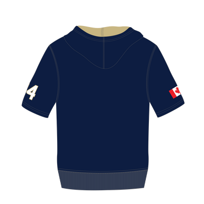 Oakville Hawks - UcFit Short Sleeve Hoodie French Terry Hoodie.